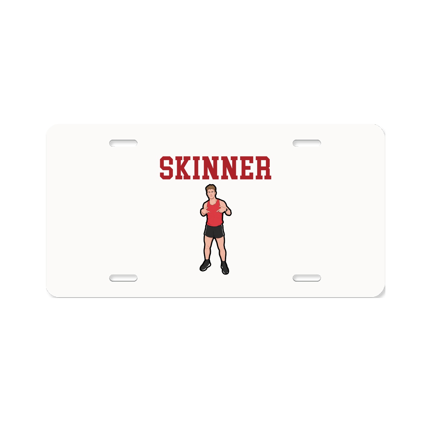 License Plate — Shirsey in Classic