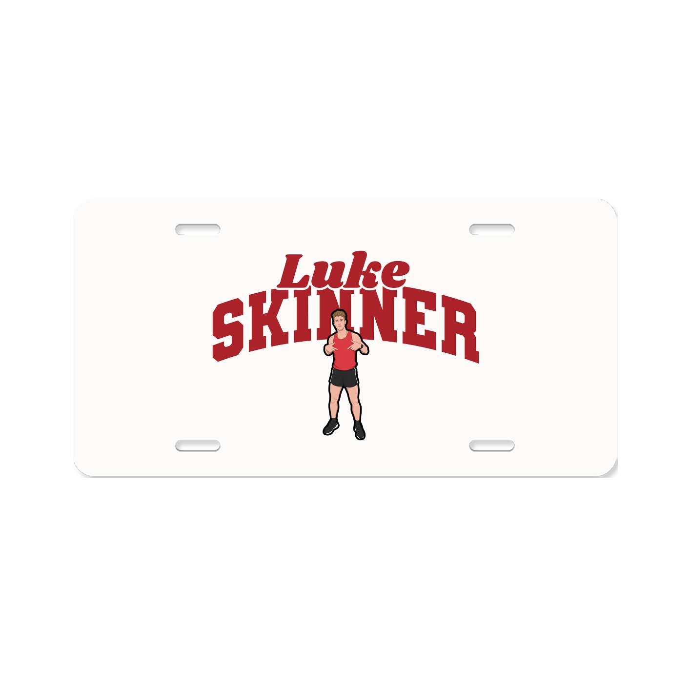 License Plate — Signature Arch in Classic