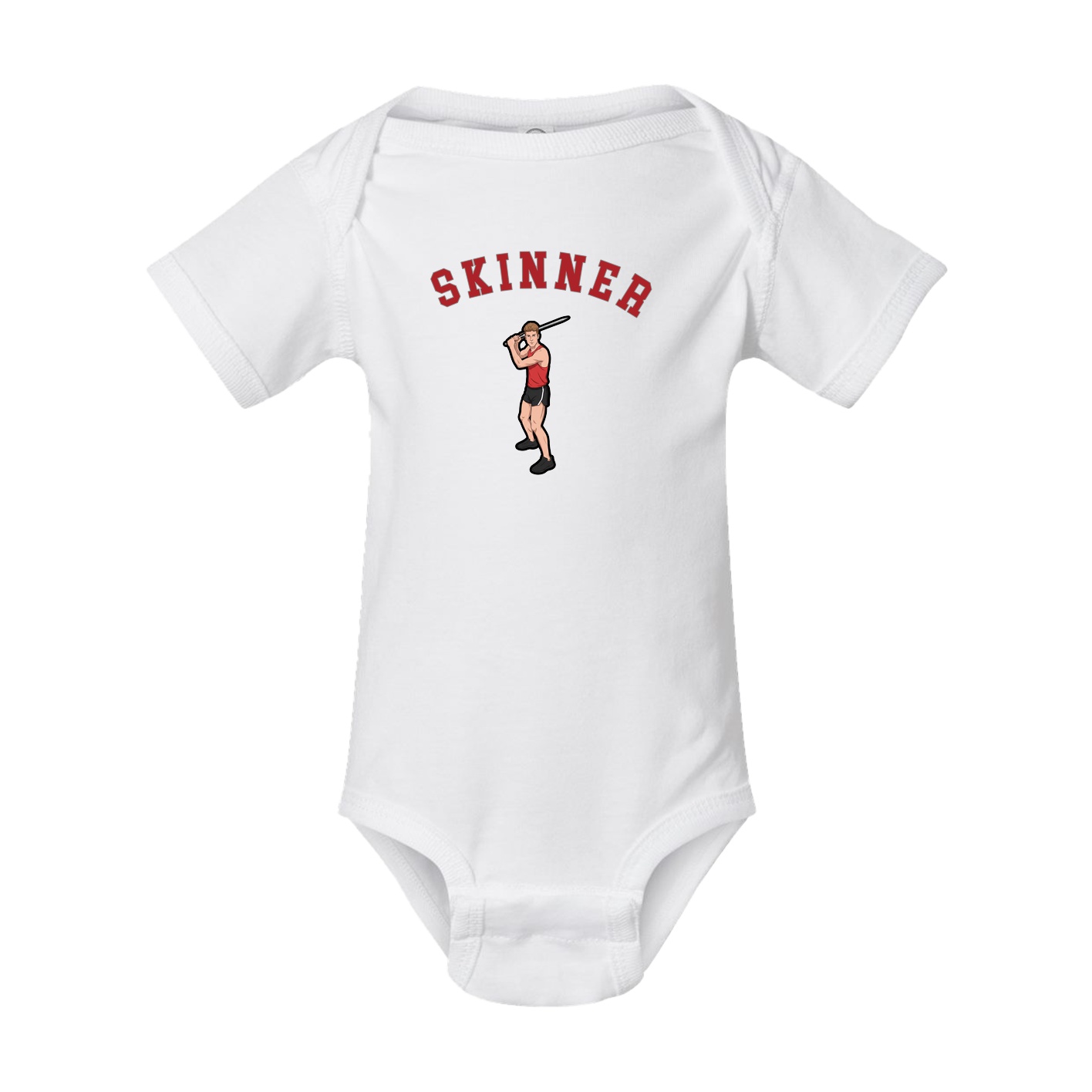 Baby Onesie — Shirsey Arch in White