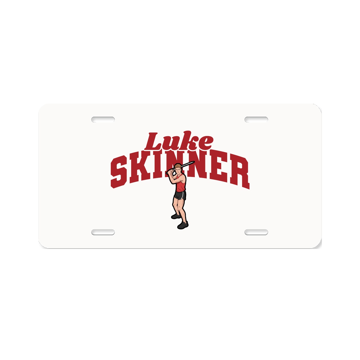 License Plate — Signature Arch in Classic