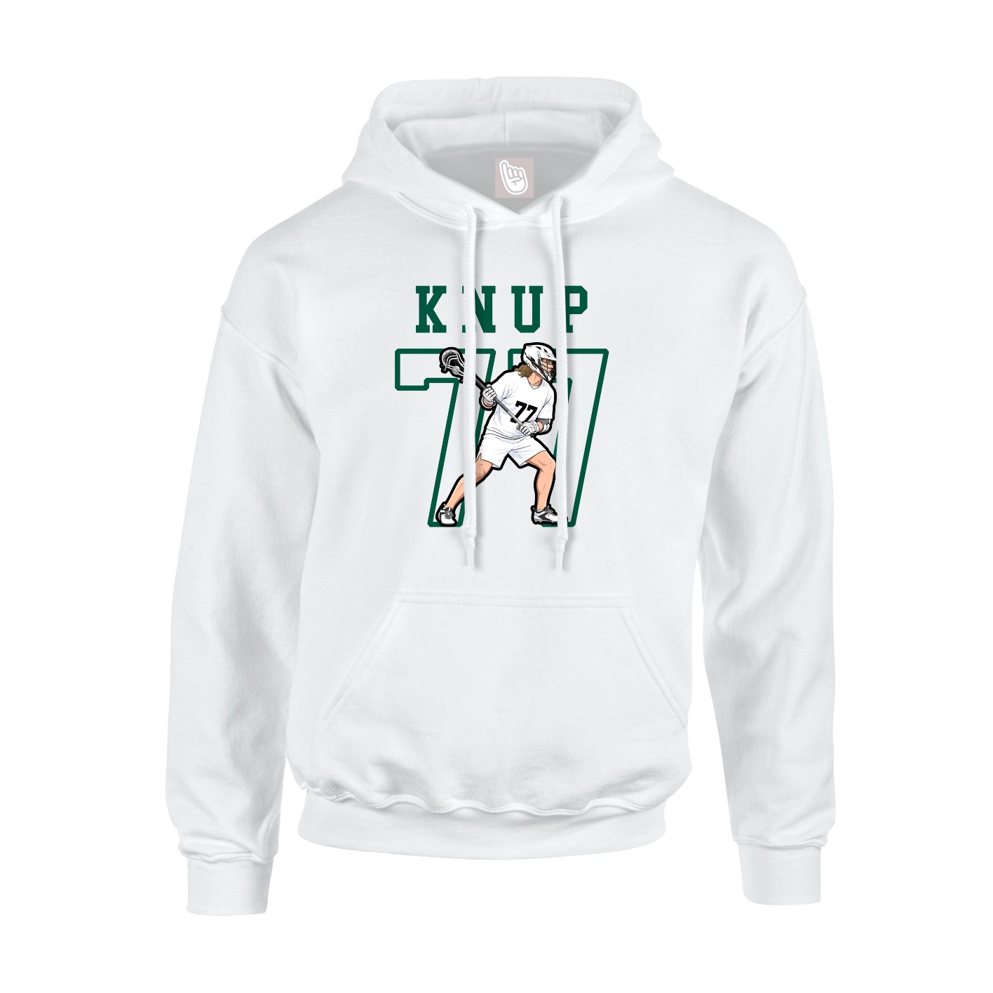 Hoodie — Shirsey in White