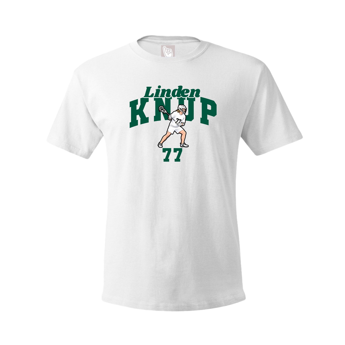 Youth Tee — Signature Arch in White