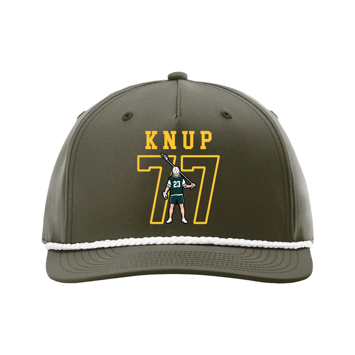 Five-Panel Classic Rope Cap — Shirsey in Green