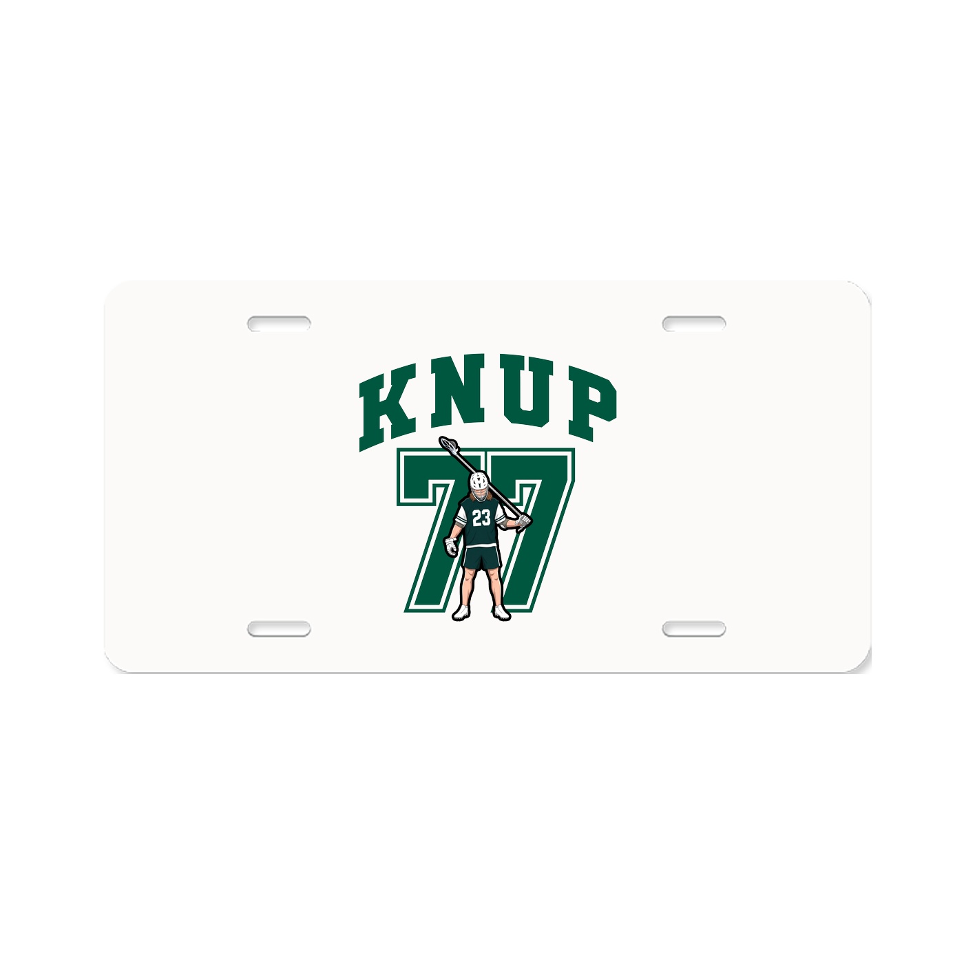 License Plate — Number in Classic