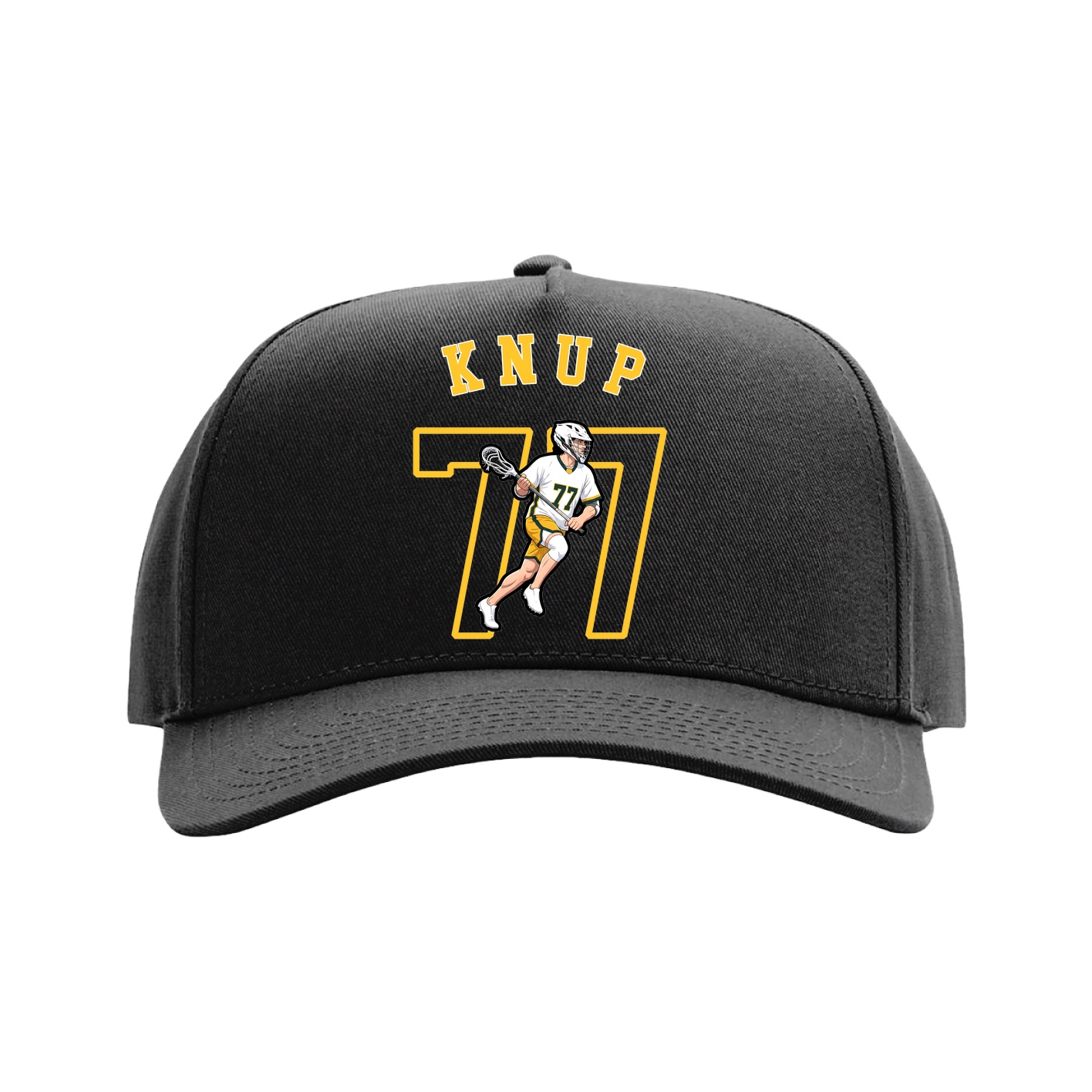 Full Fabric Five-Panel Champ Cap