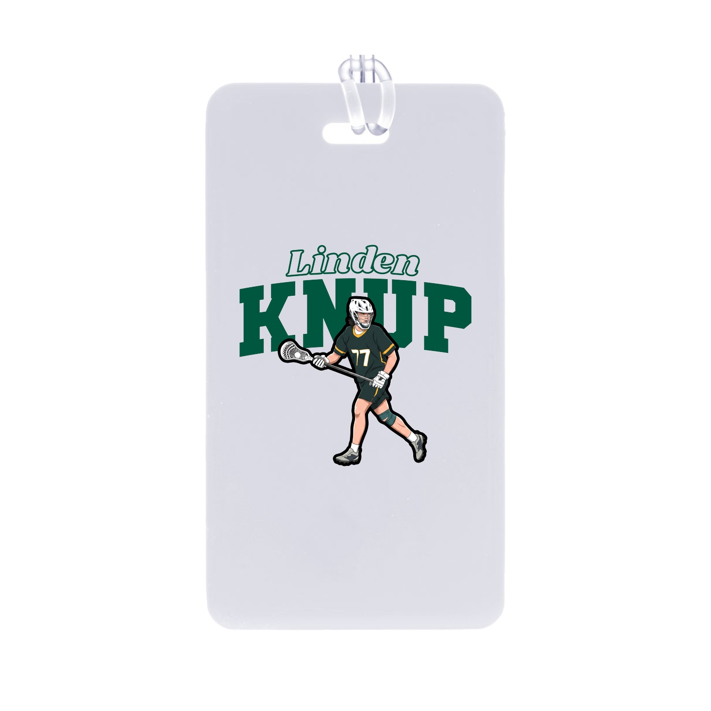 Bag Tag — Name Arch in Classic