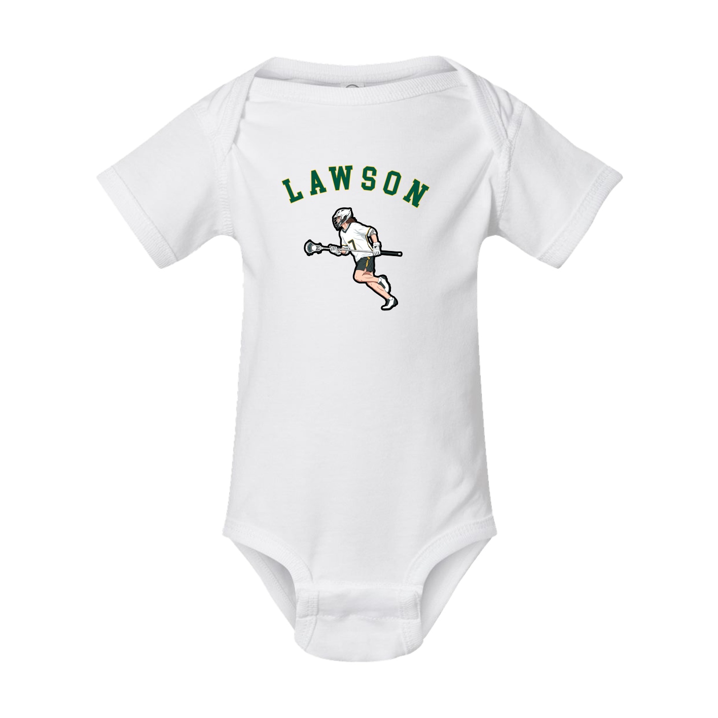 Baby Onesie — Shirsey Arch in White