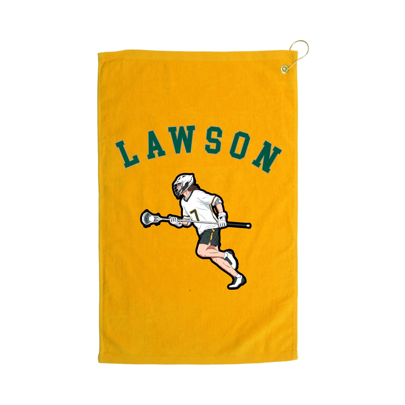Golf Towel — Shirsey Arch in Gold