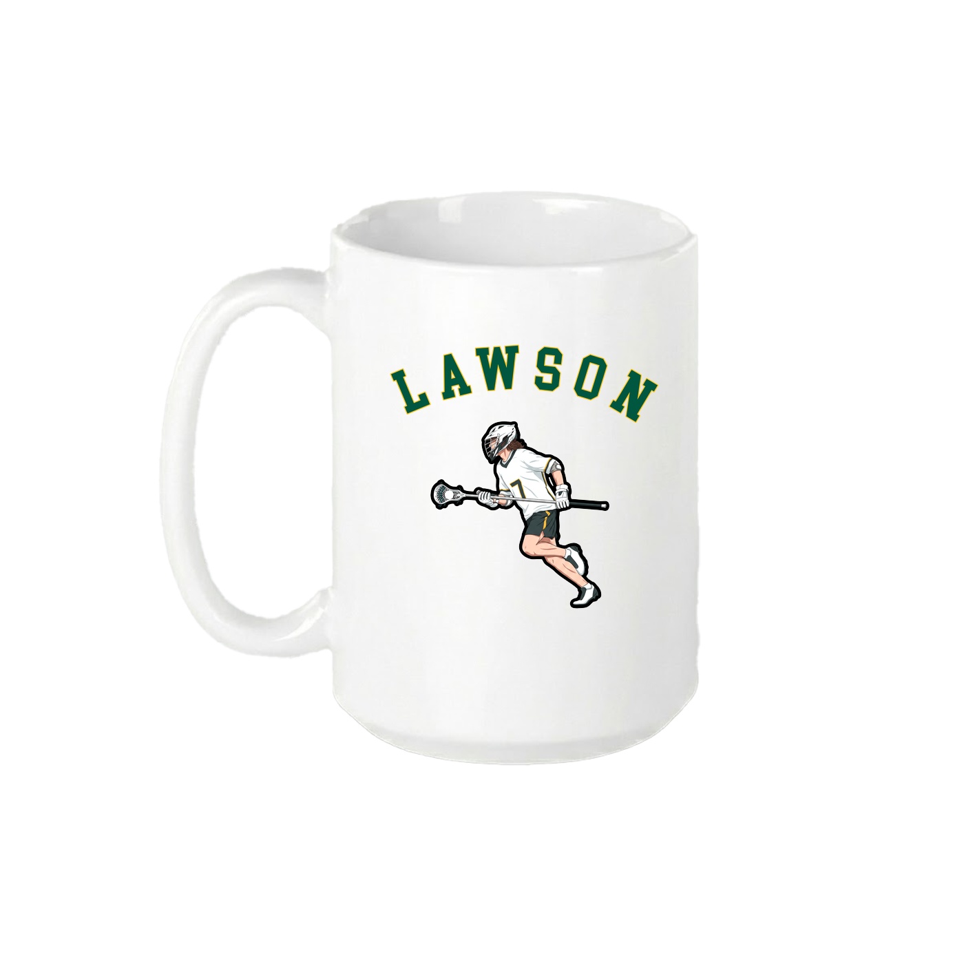 15oz Coffee Mug — Shirsey Arch in White