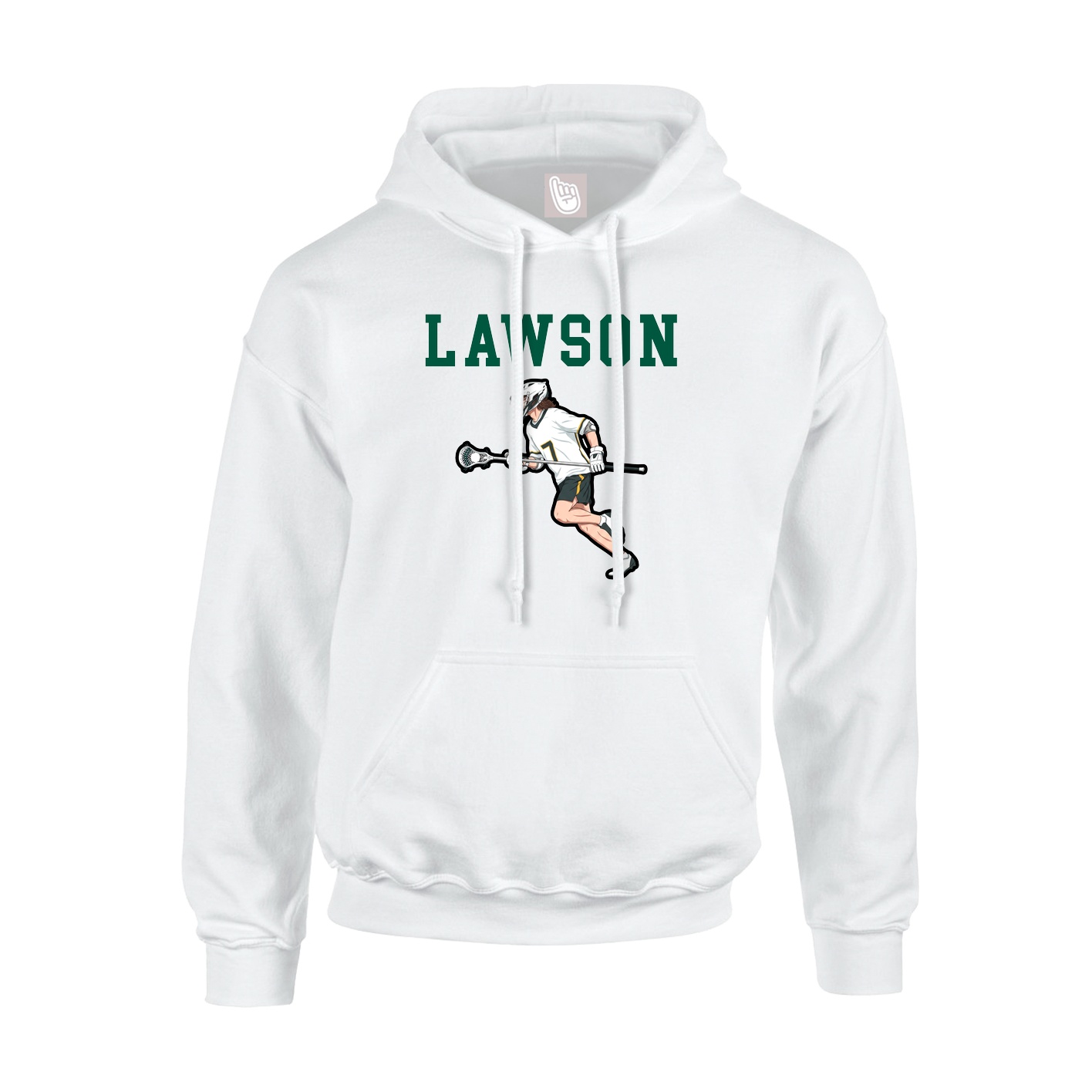 Hoodie — Shirsey in White