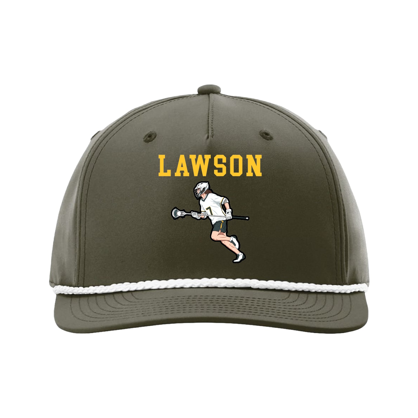 Five-Panel Classic Rope Cap — Shirsey in Green