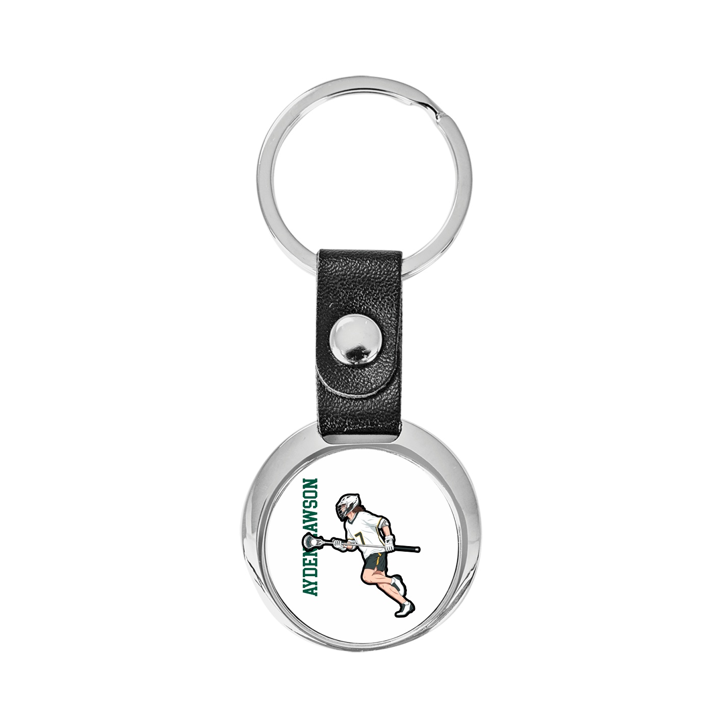 Key Chain — Name Vertical in Classic