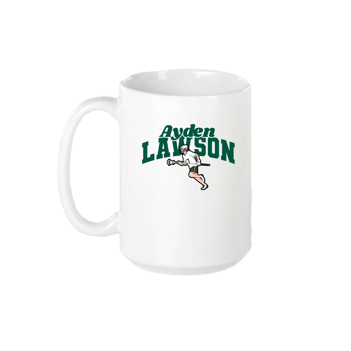 15oz Coffee Mug — Signature Arch in White