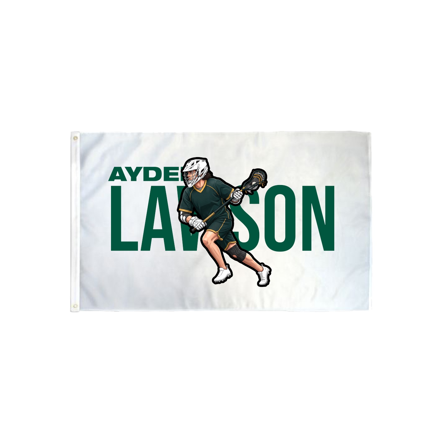 3x5 Flag — Player Name in Classic