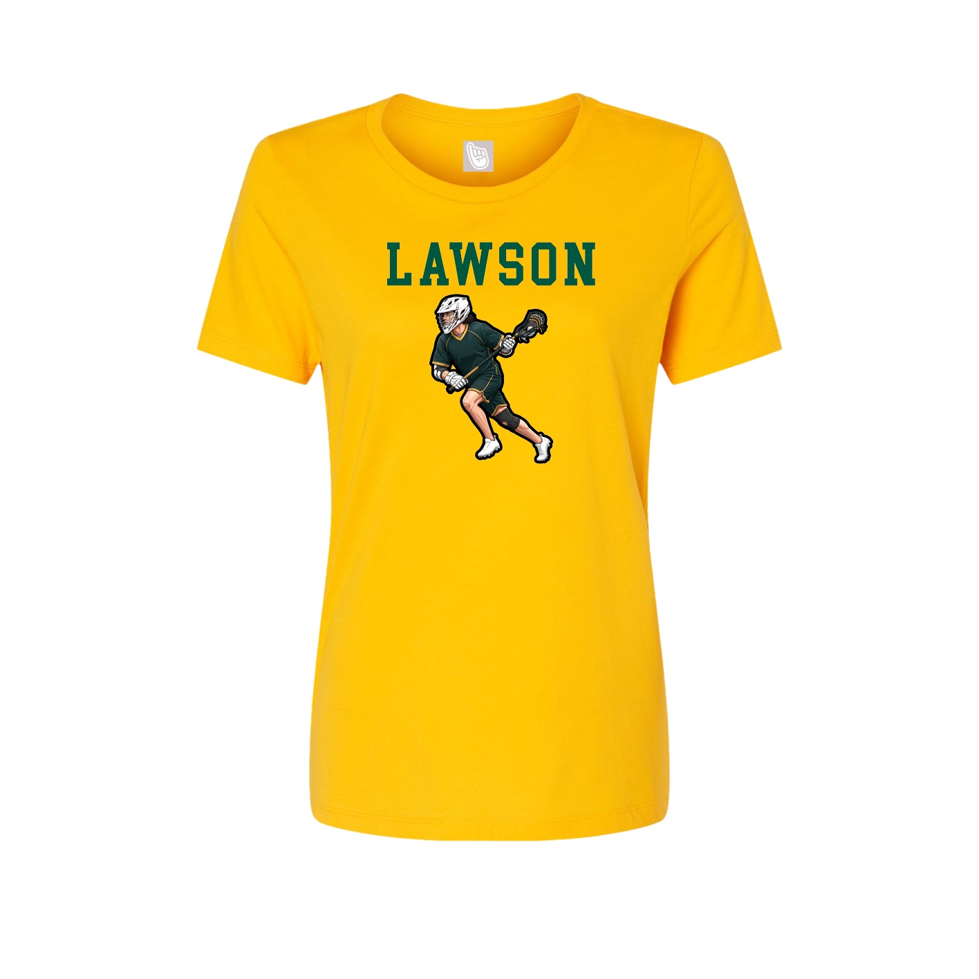 Fitted Women's Tee — Shirsey in Gold