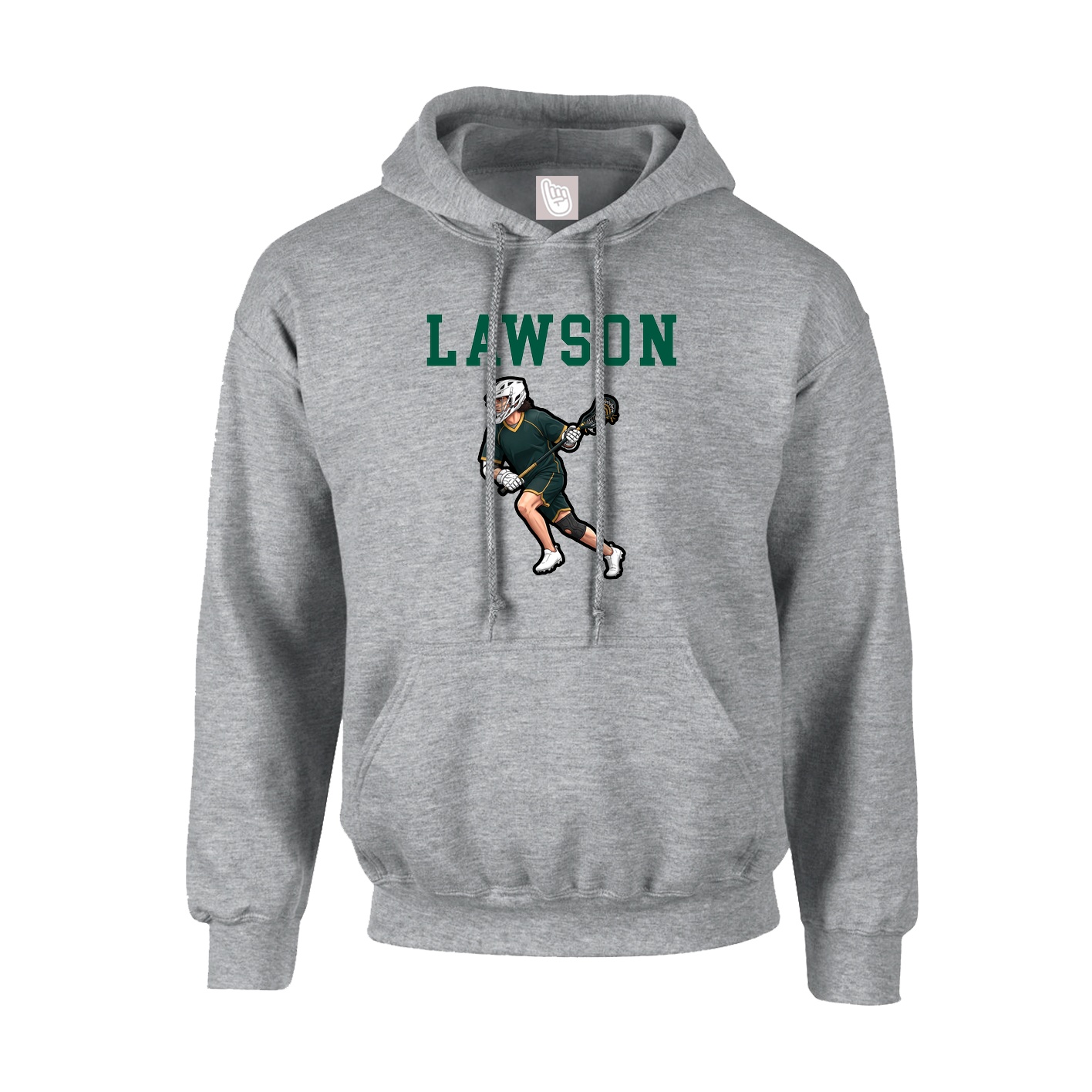 Hoodie — Shirsey in Grey