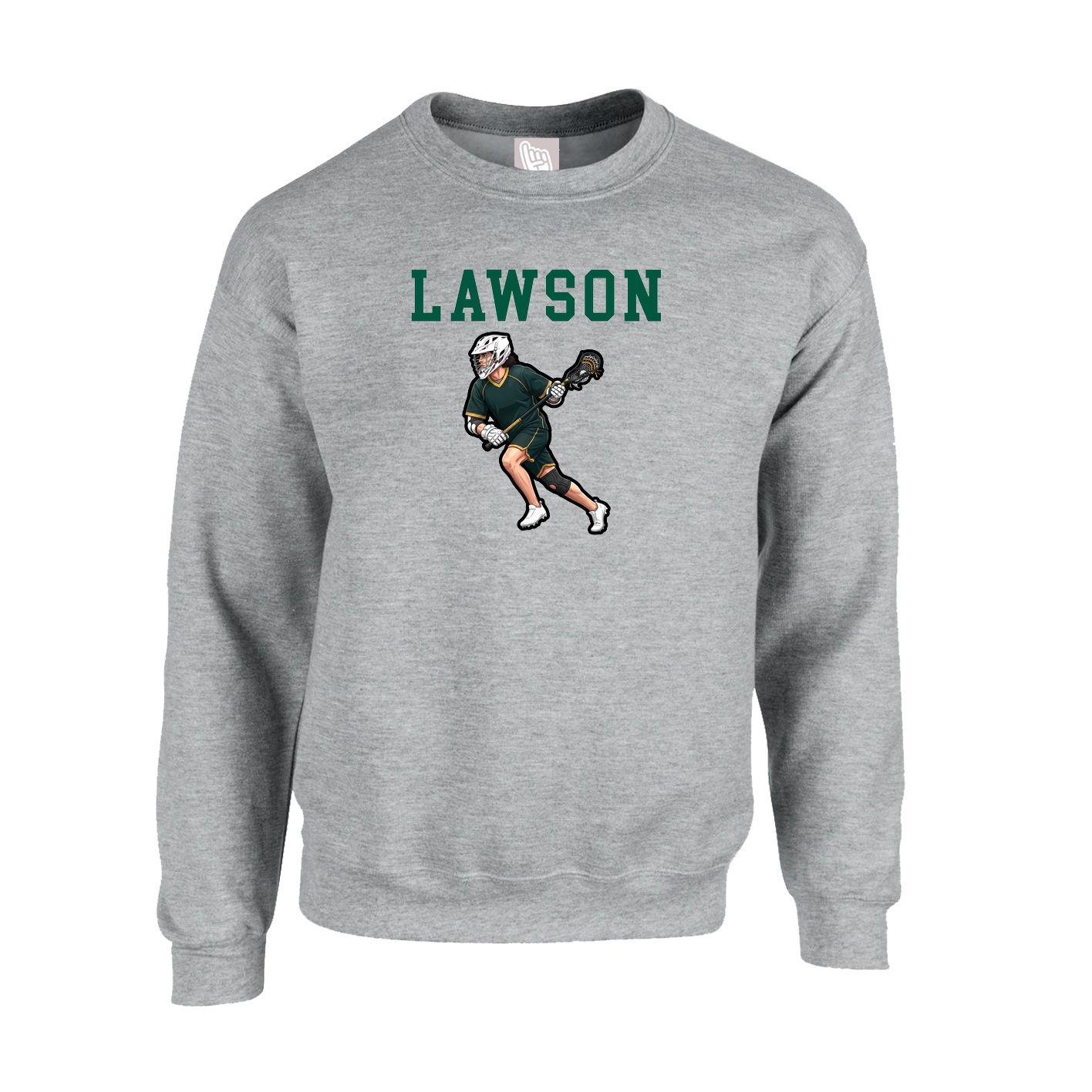 Fleece Crew — Shirsey in Grey