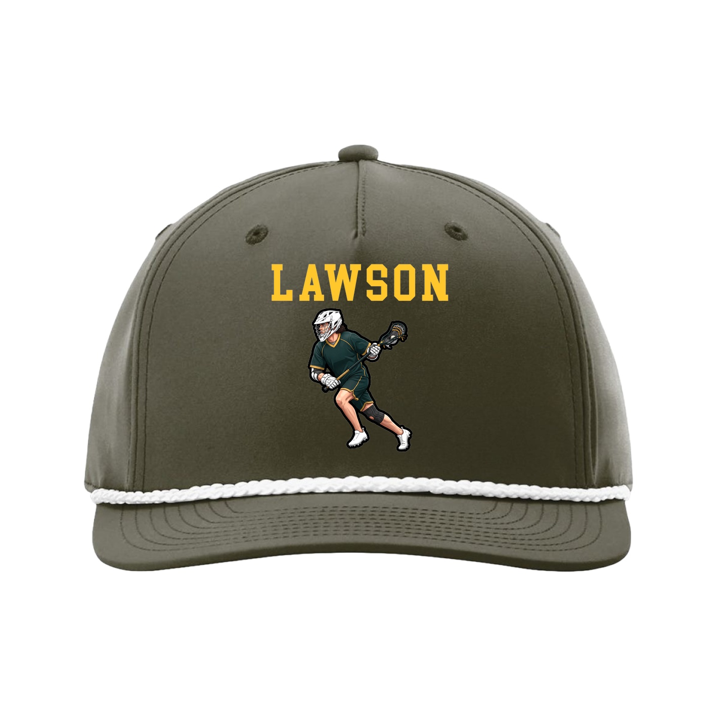 Five-Panel Classic Rope Cap — Shirsey in Green