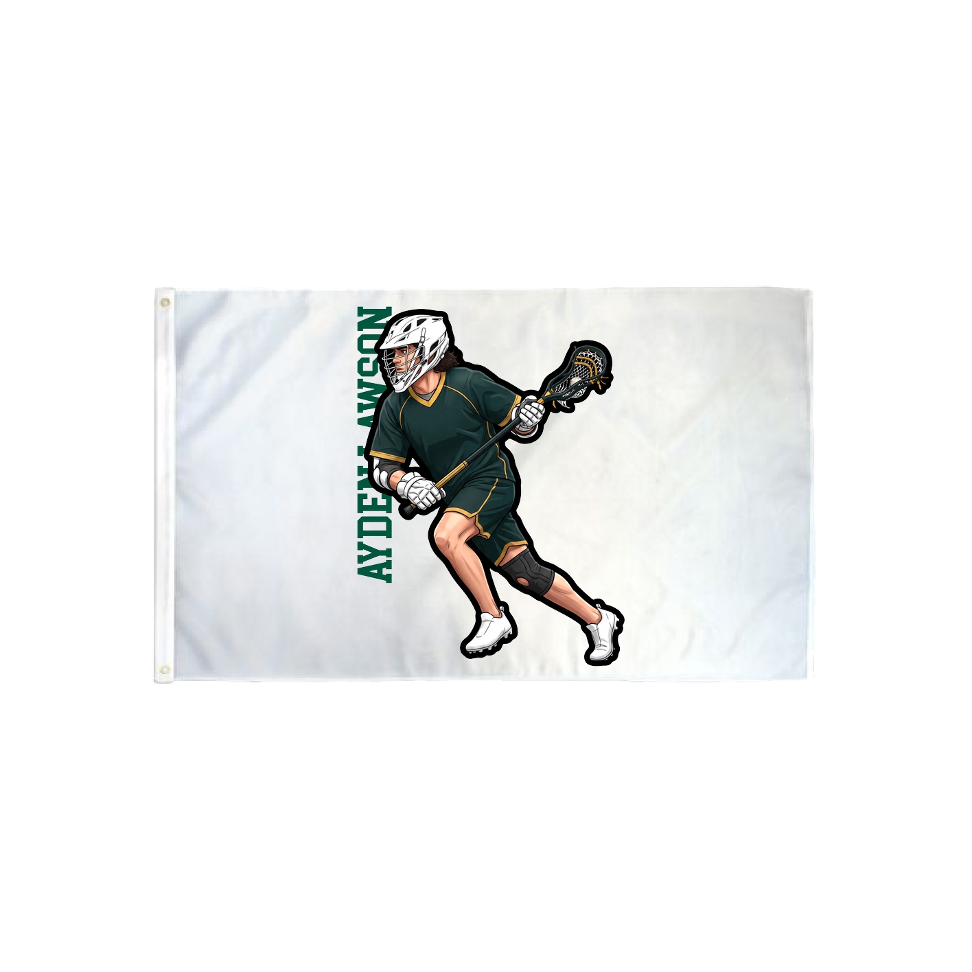 3x5 Flag — Name Vertical in Classic
