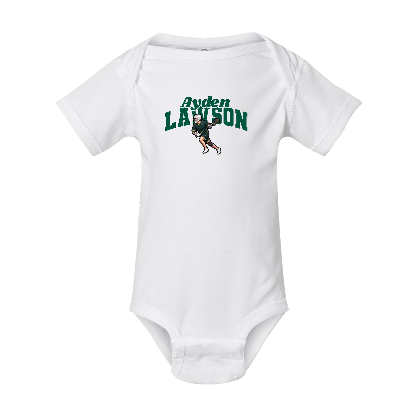 Baby Onesie — Signature Arch in White