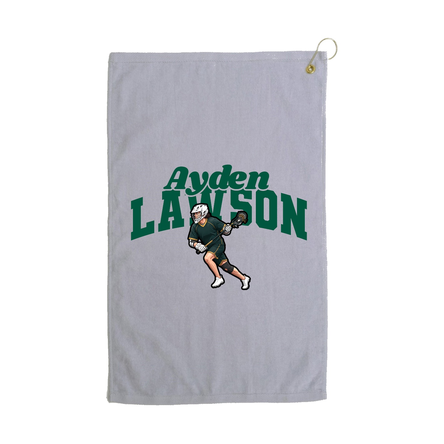 Golf Towel — Signature Arch in Grey