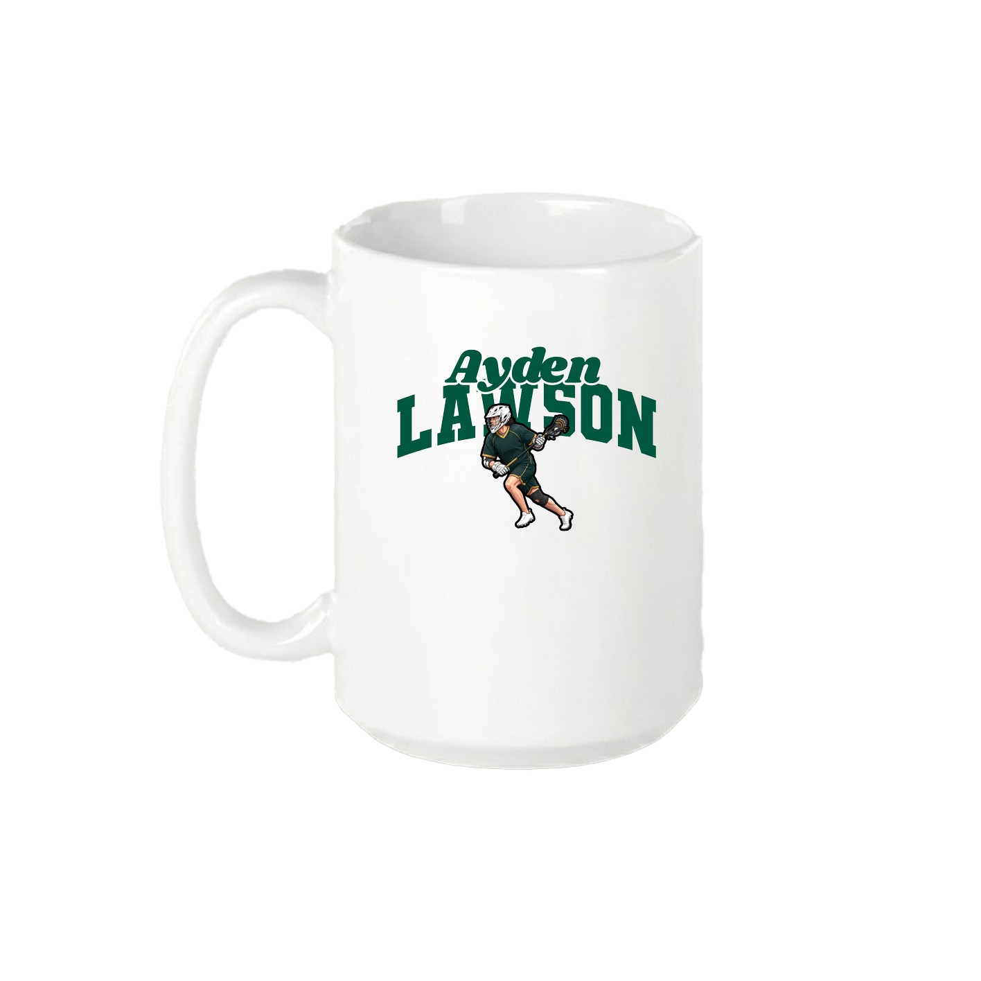 15oz Coffee Mug — Signature Arch in White