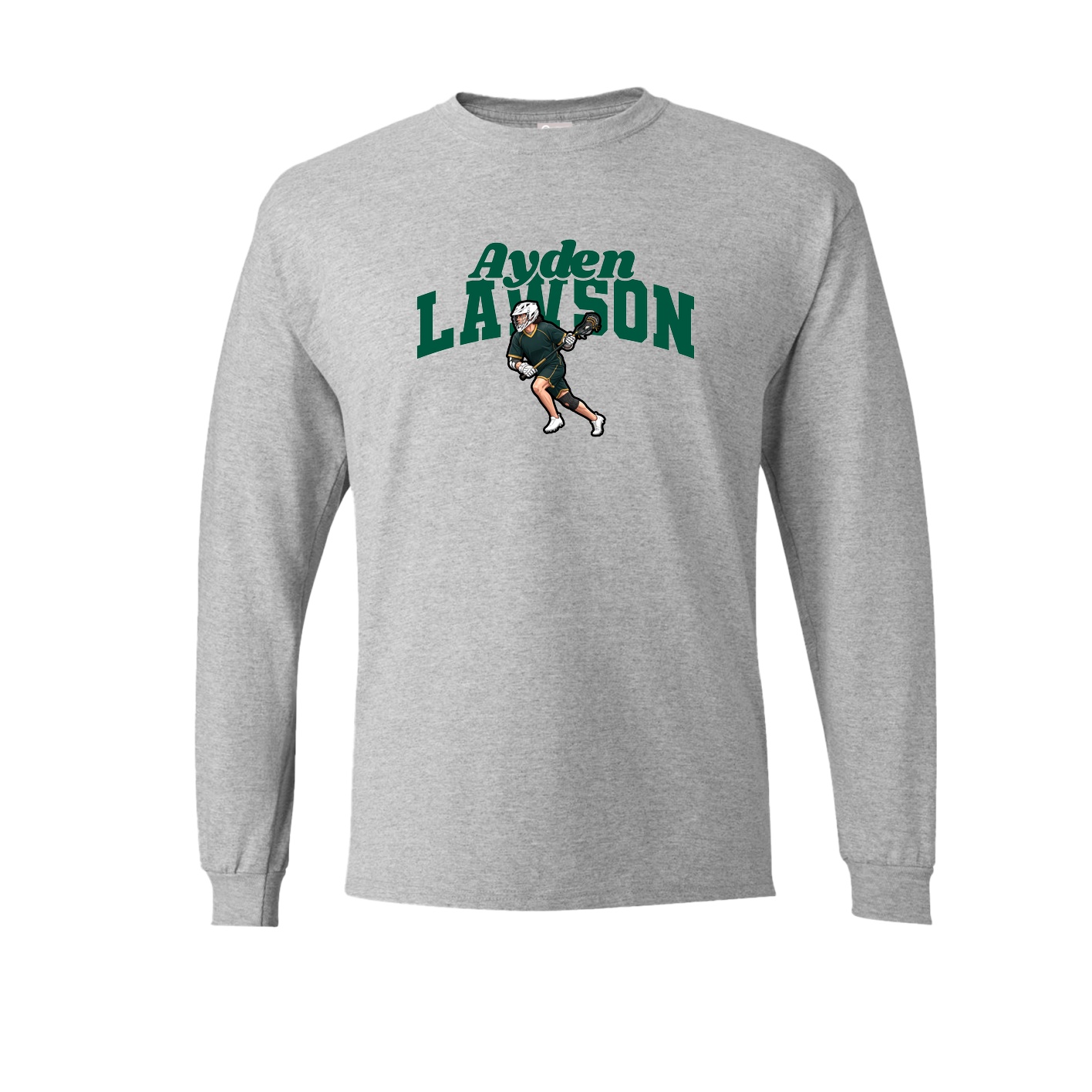 Long Sleeve Tee — Signature Arch in Grey