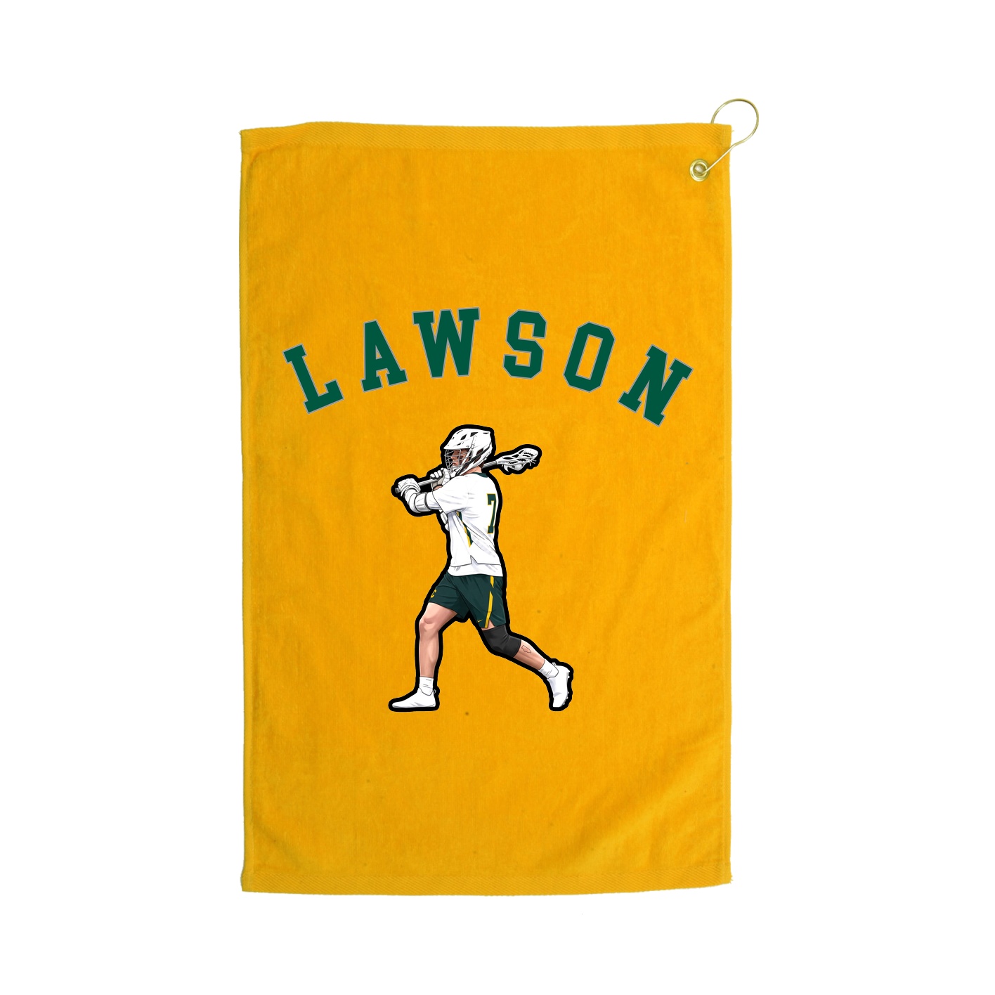 Golf Towel — Shirsey Arch in Gold