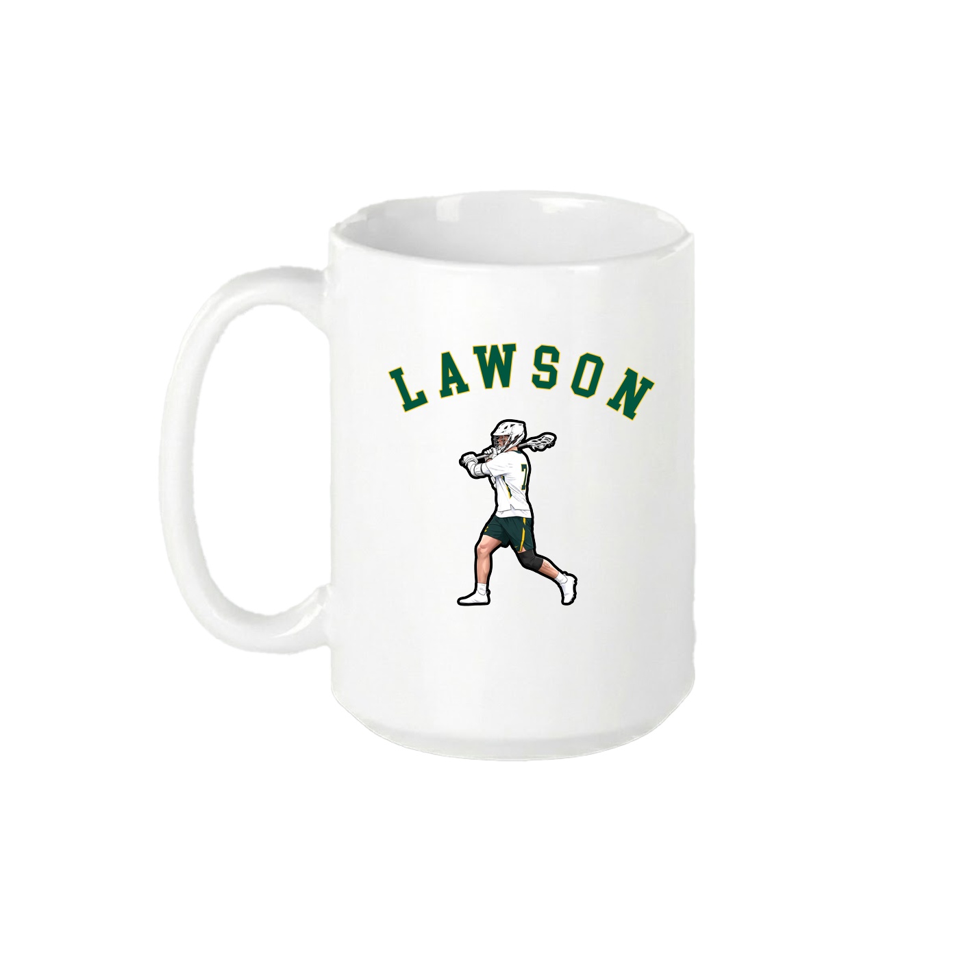 15oz Coffee Mug — Shirsey Arch in White