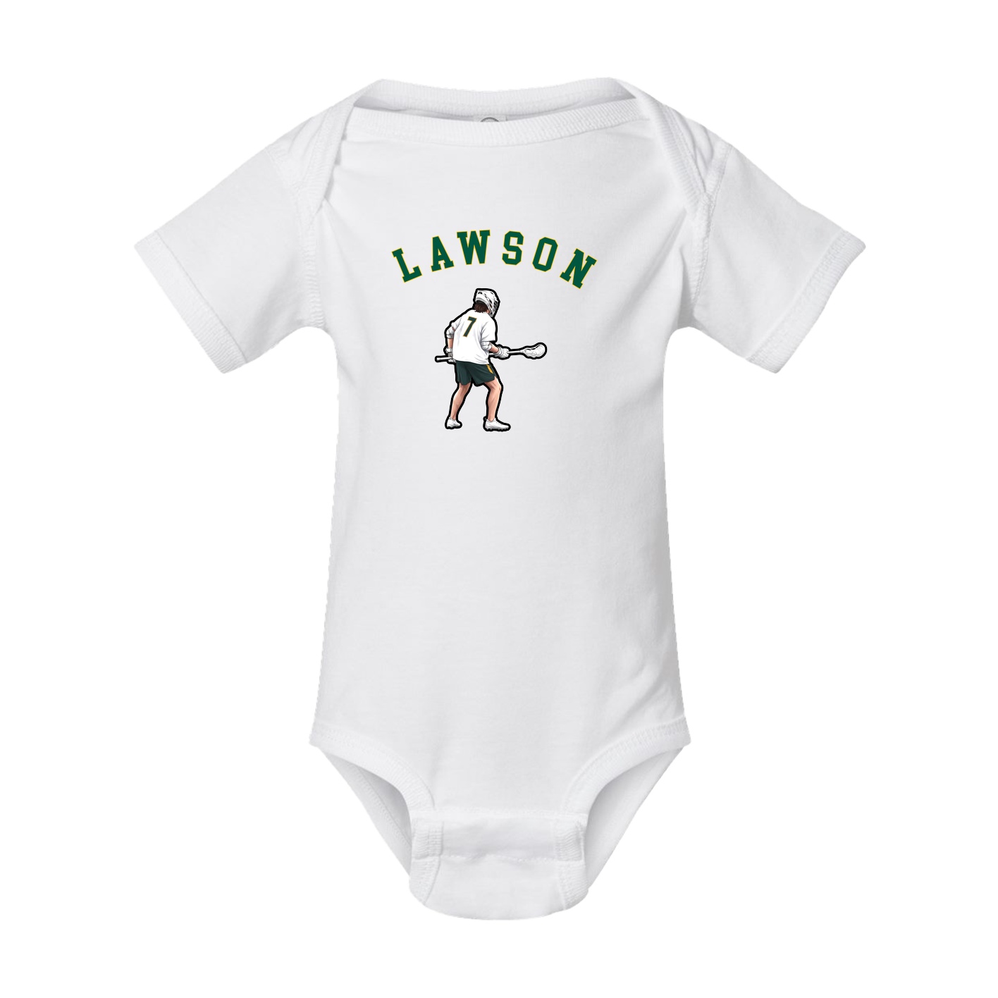 Baby Onesie — Shirsey Arch in White