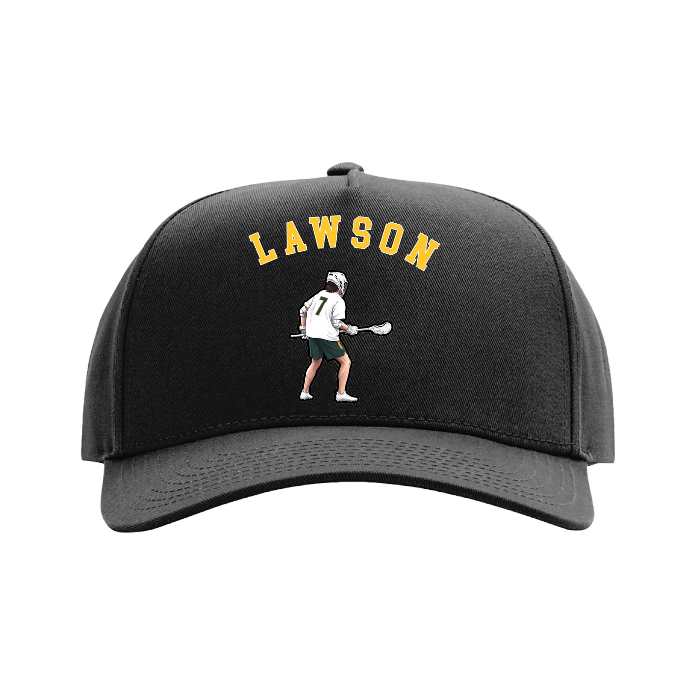 Full Fabric Five-Panel Champ Cap