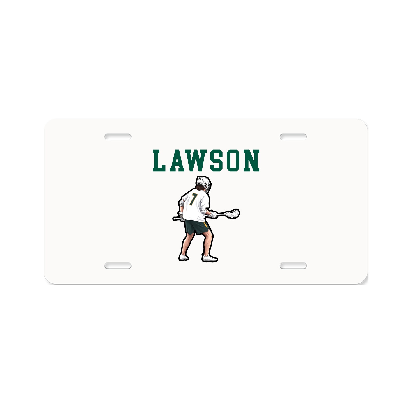 License Plate — Shirsey in Classic
