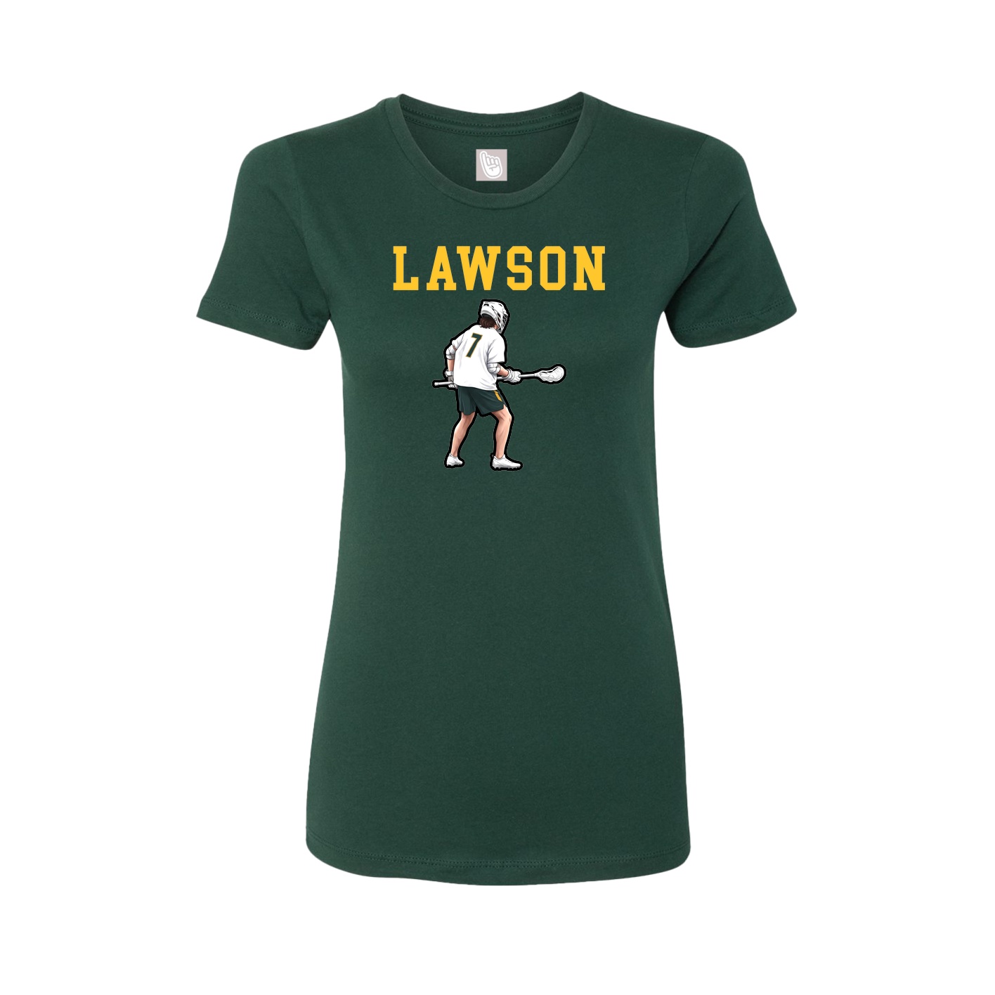 Fitted Women's Tee — Shirsey in Green
