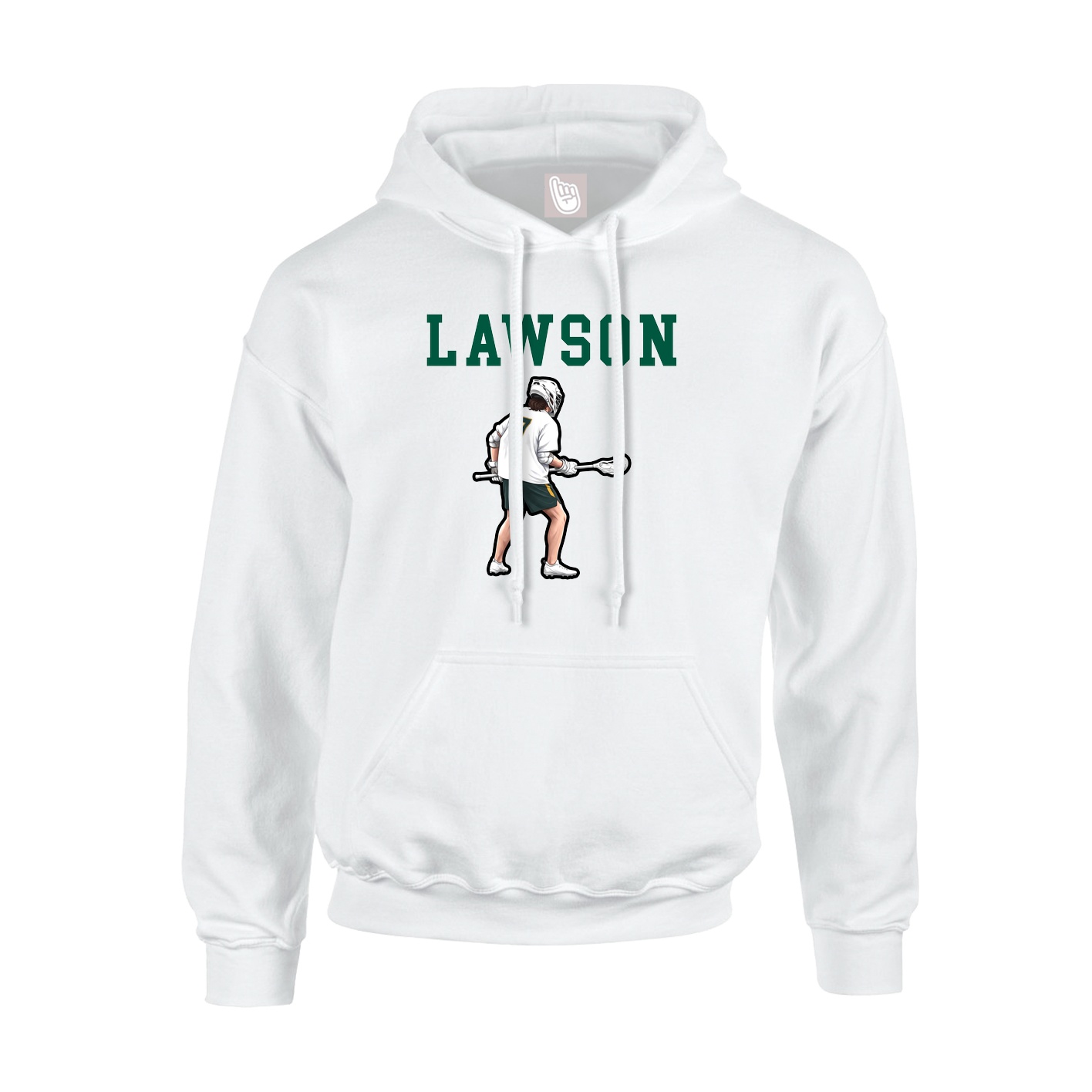 Youth Hoodie — Shirsey in White