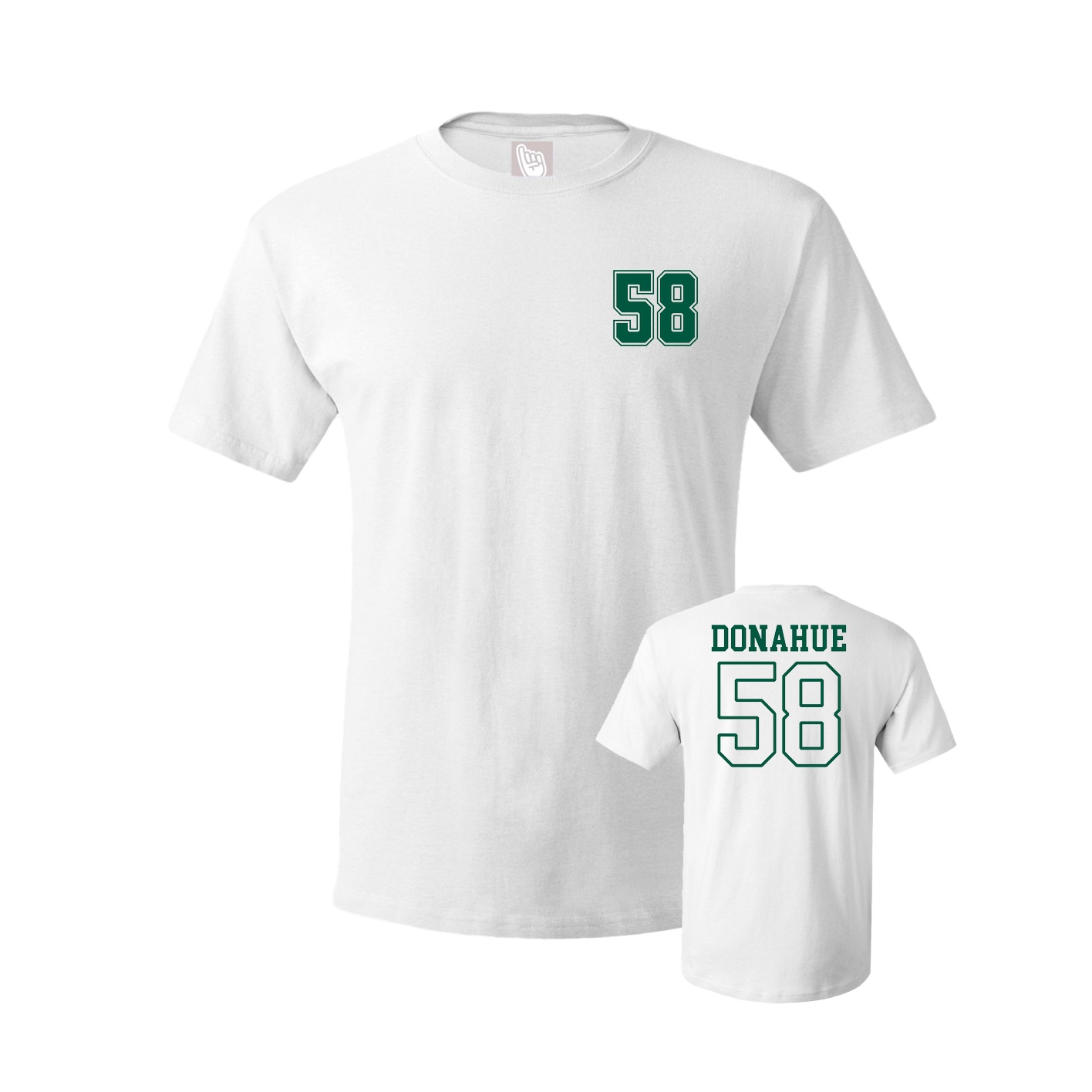Tee — Chest Back in White