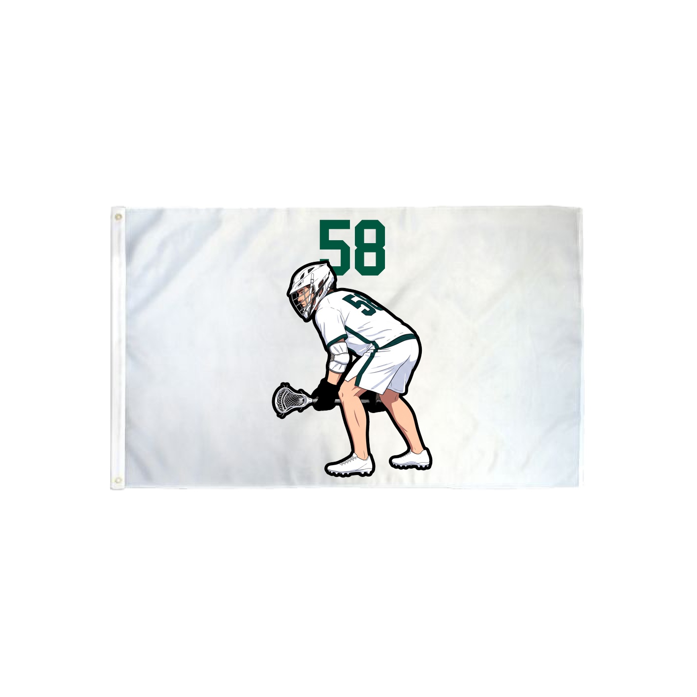 3x5 Flag — Number Top in Classic