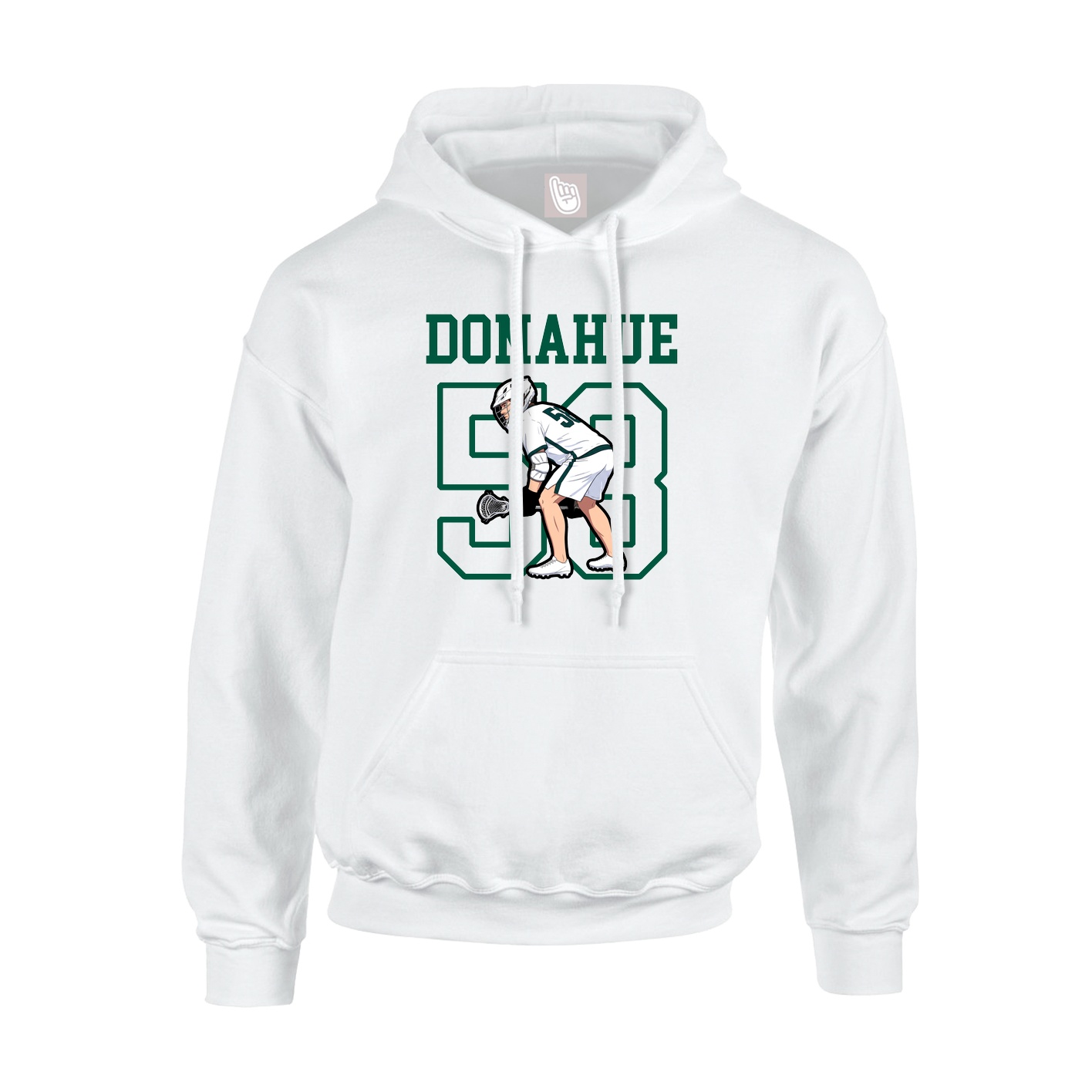 Youth Hoodie — Shirsey in White