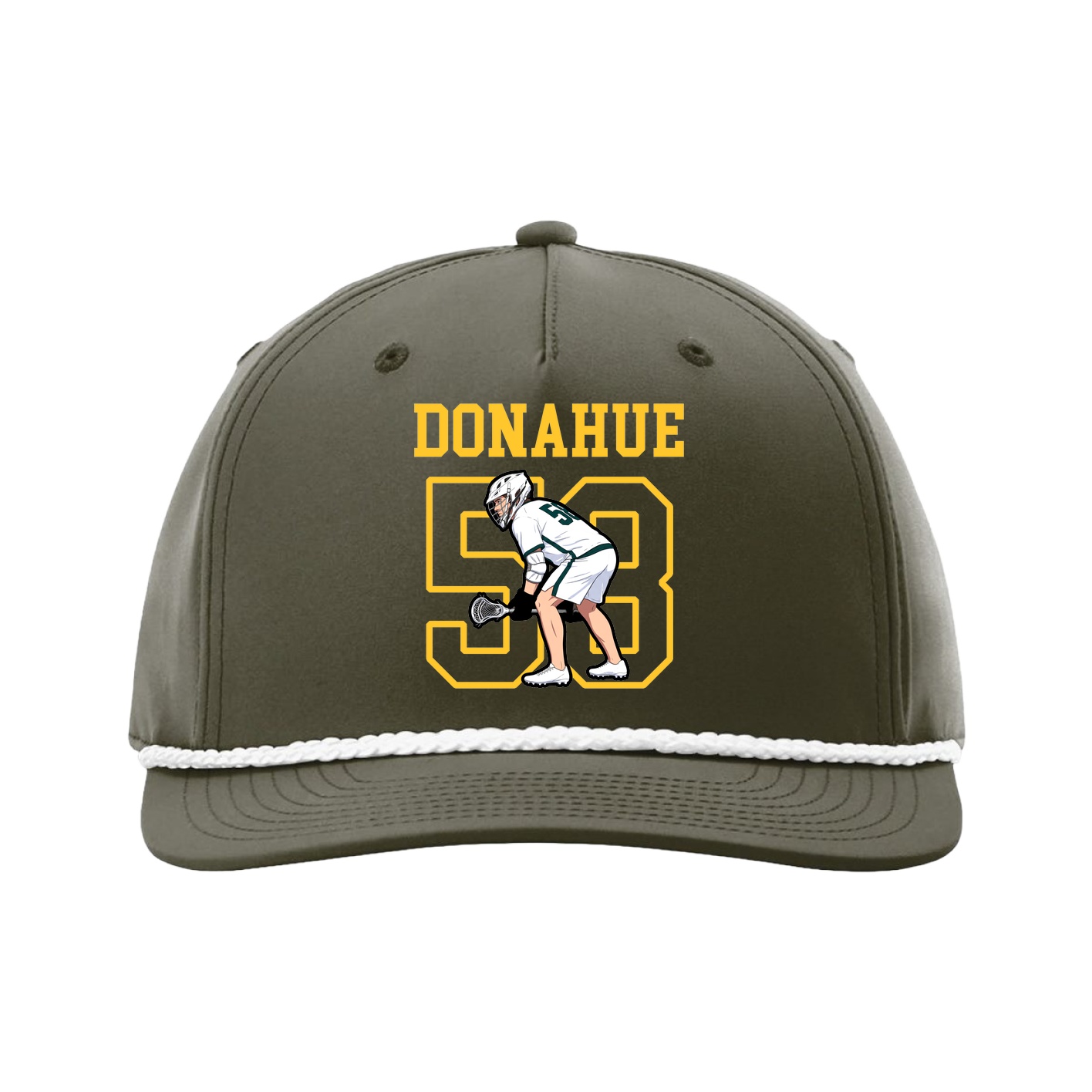 Five-Panel Classic Rope Cap — Shirsey in Green