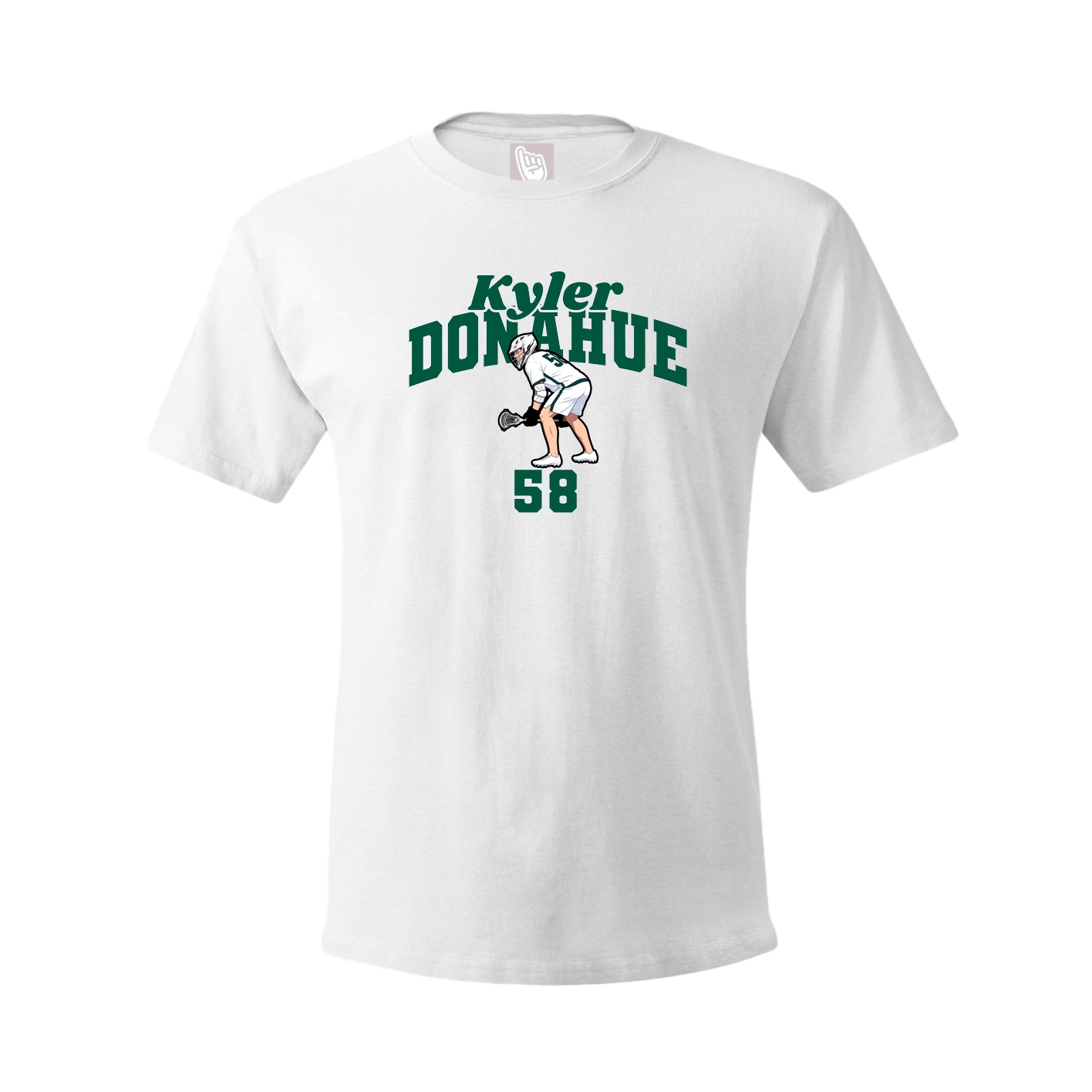 Youth Tee — Signature Arch in White