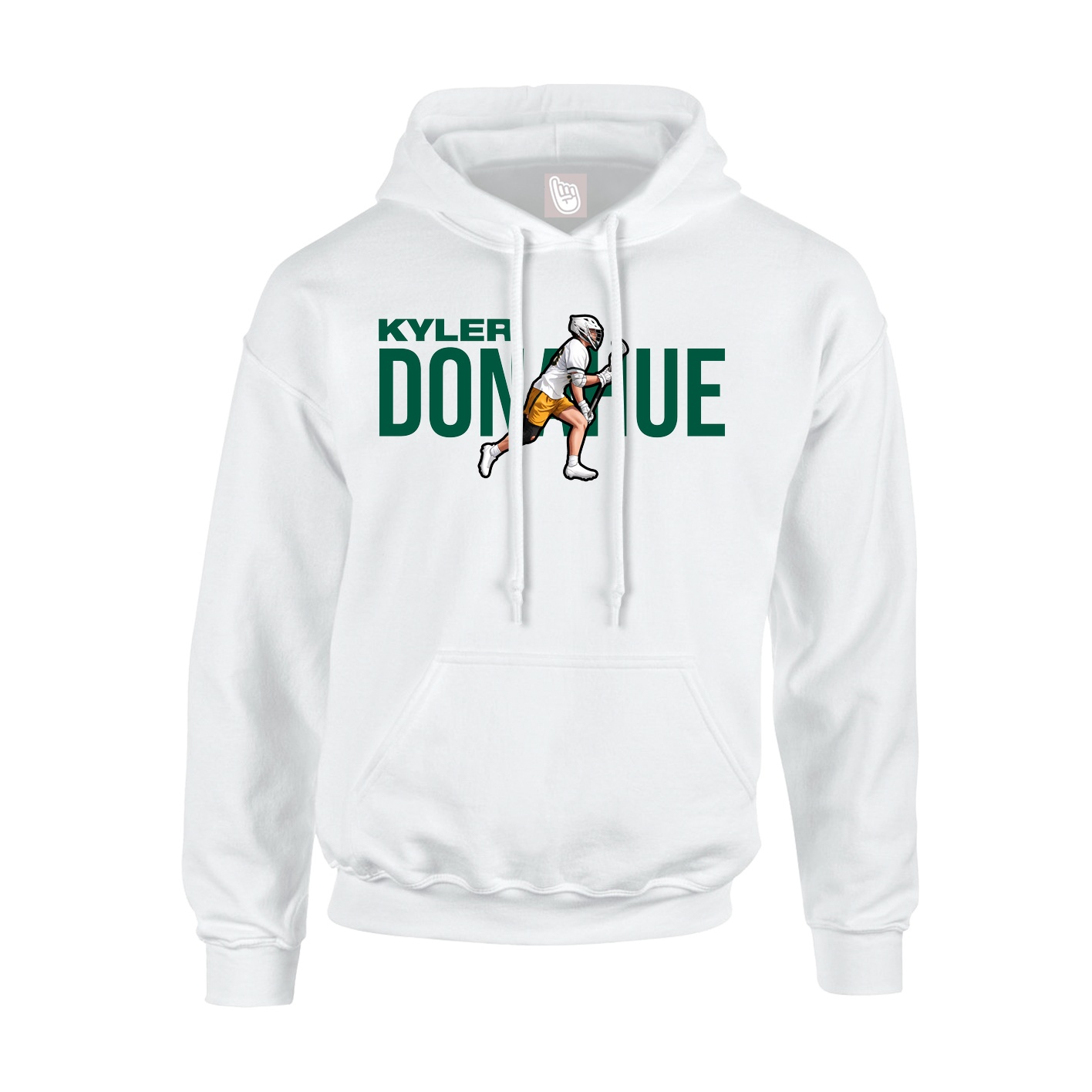 Hoodie — Player Name in White