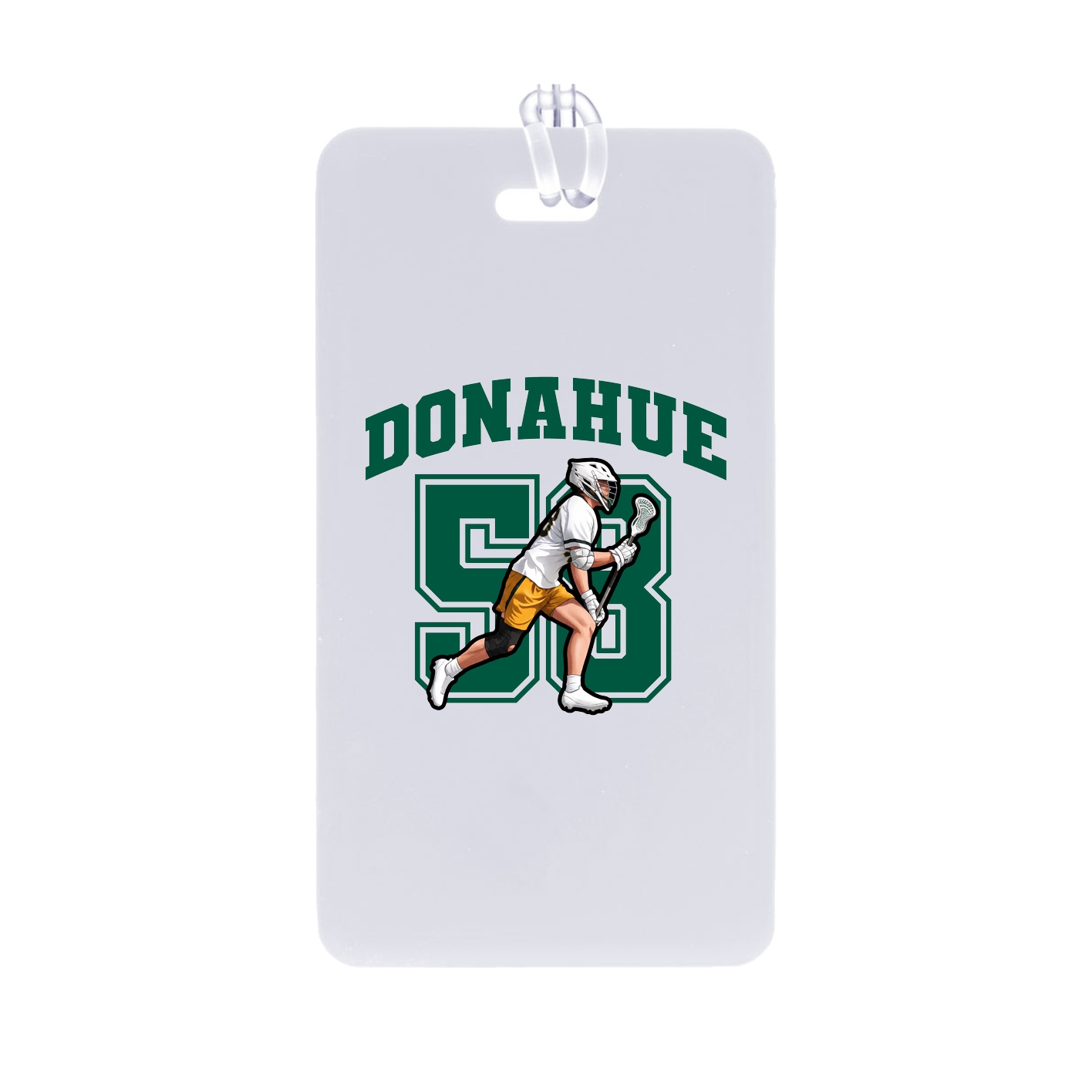 Bag Tag — Number in Classic