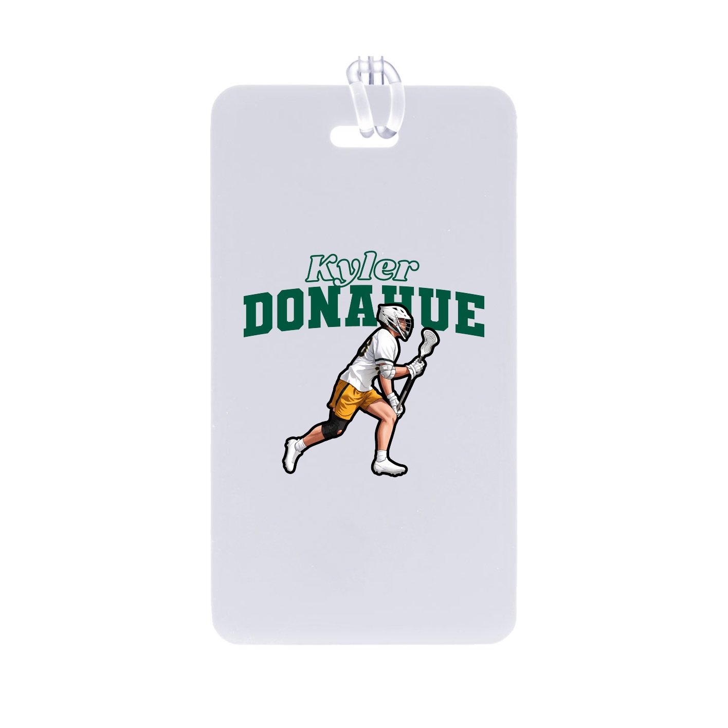 Bag Tag — Name Arch in Classic