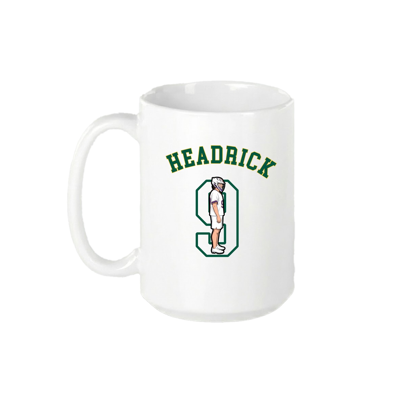 15oz Coffee Mug — Shirsey Arch in White