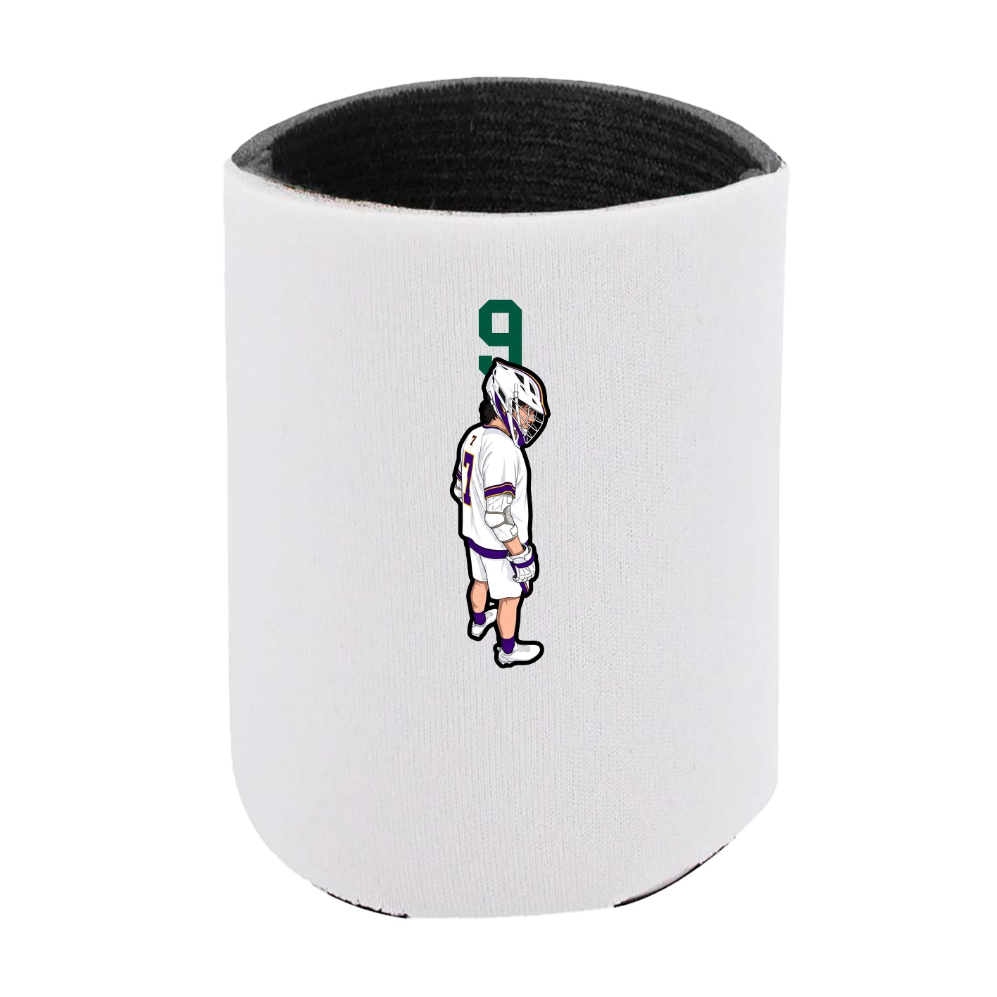 Can Holder — Number Top in White