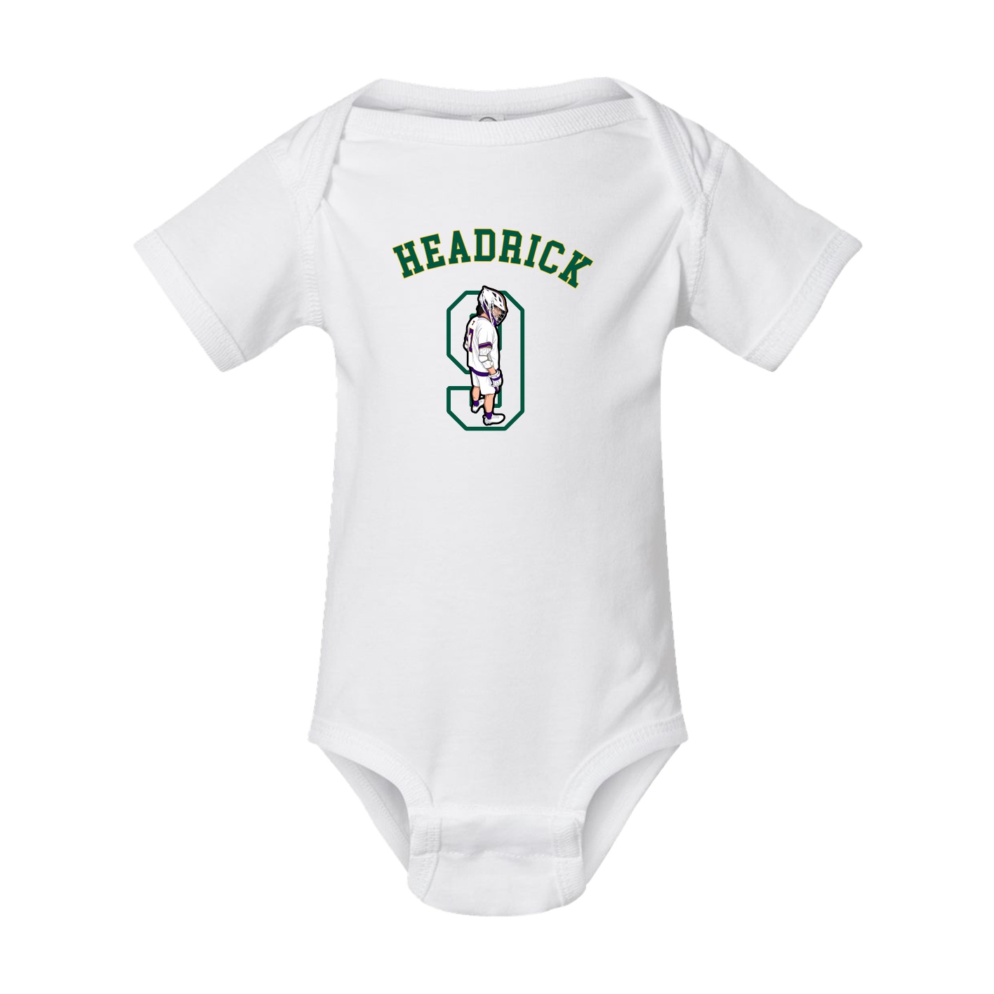 Baby Onesie — Shirsey Arch in White