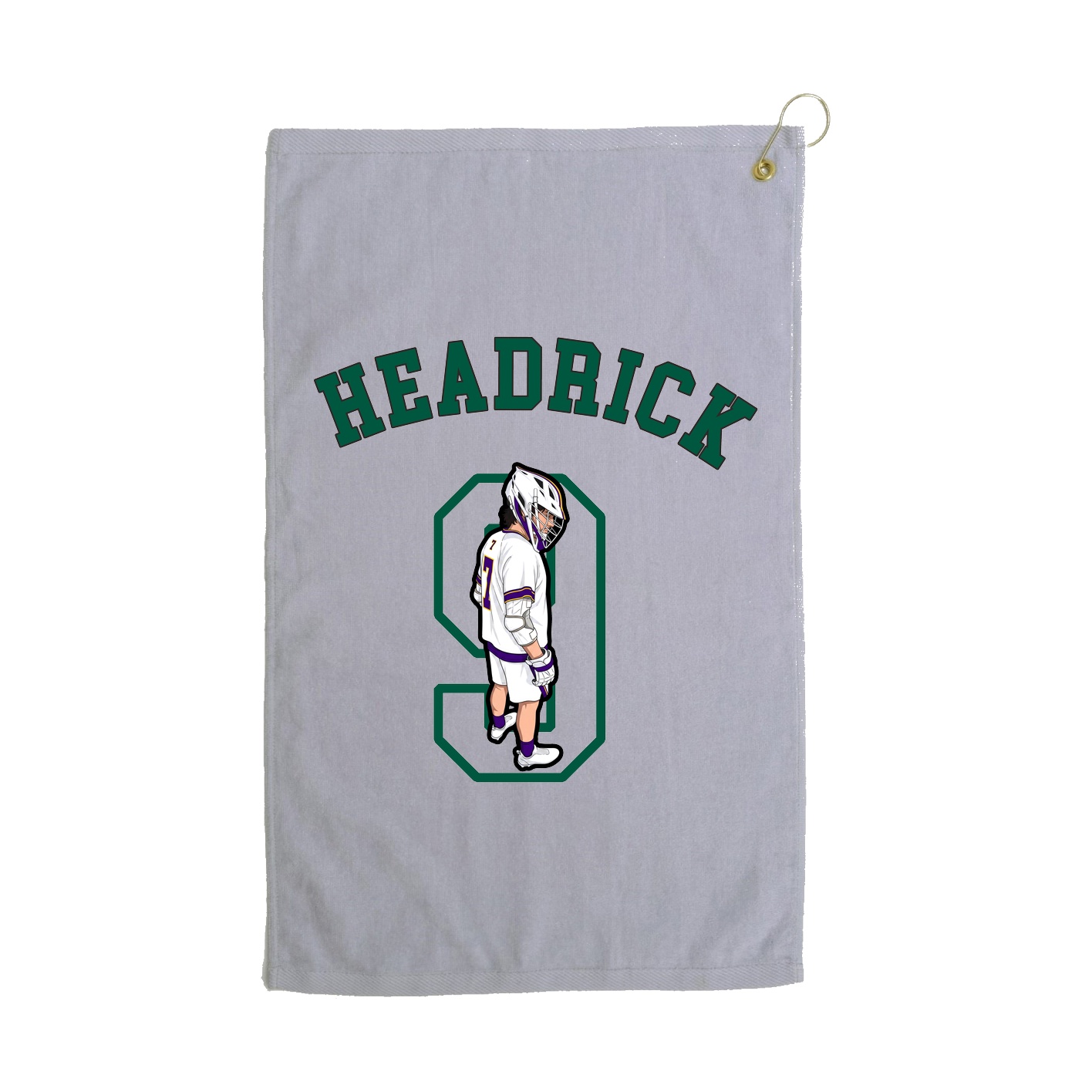 Golf Towel — Shirsey Arch in Grey