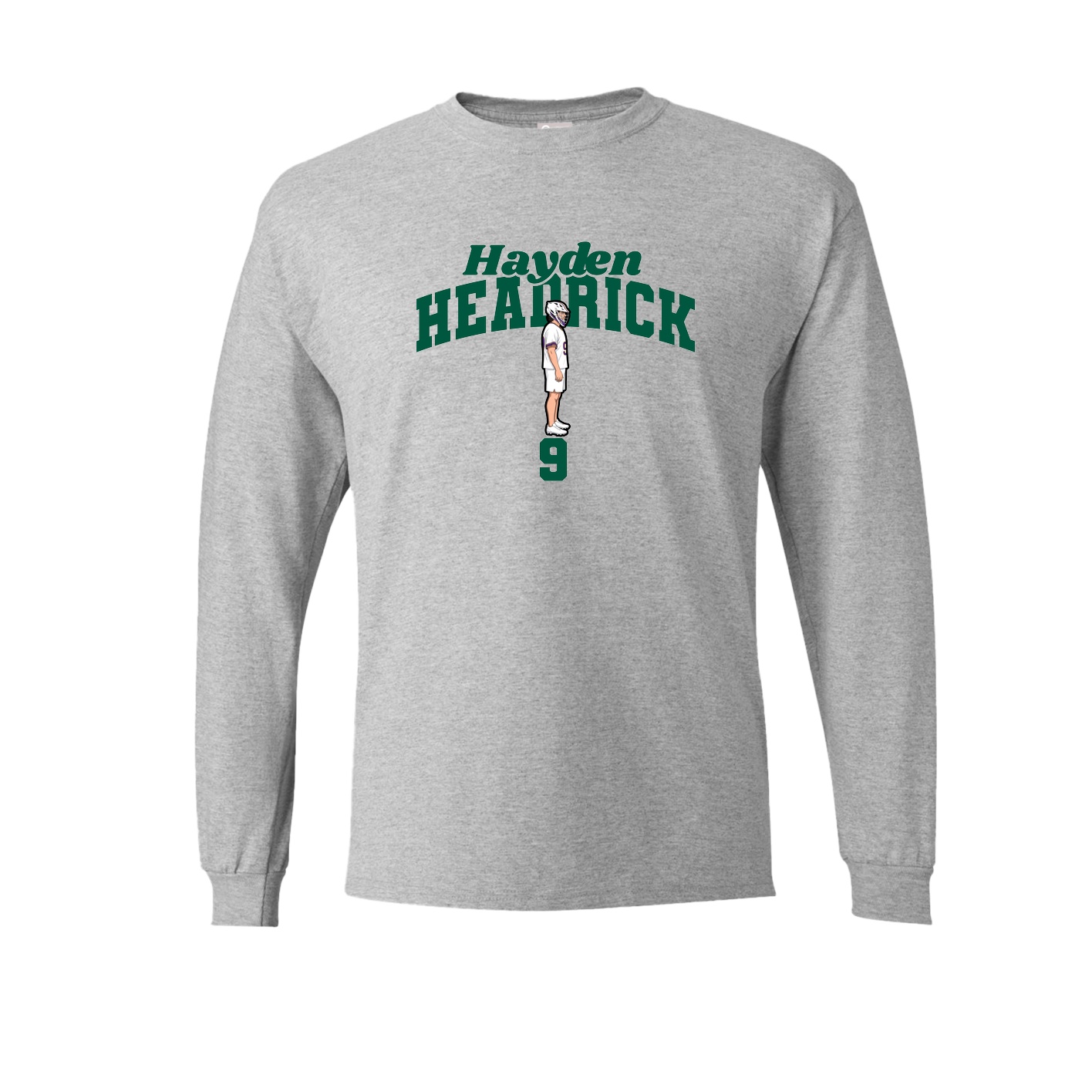 Long Sleeve Tee — Signature Arch in Grey
