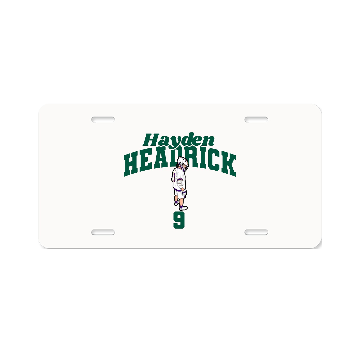 License Plate — Signature Arch in Classic