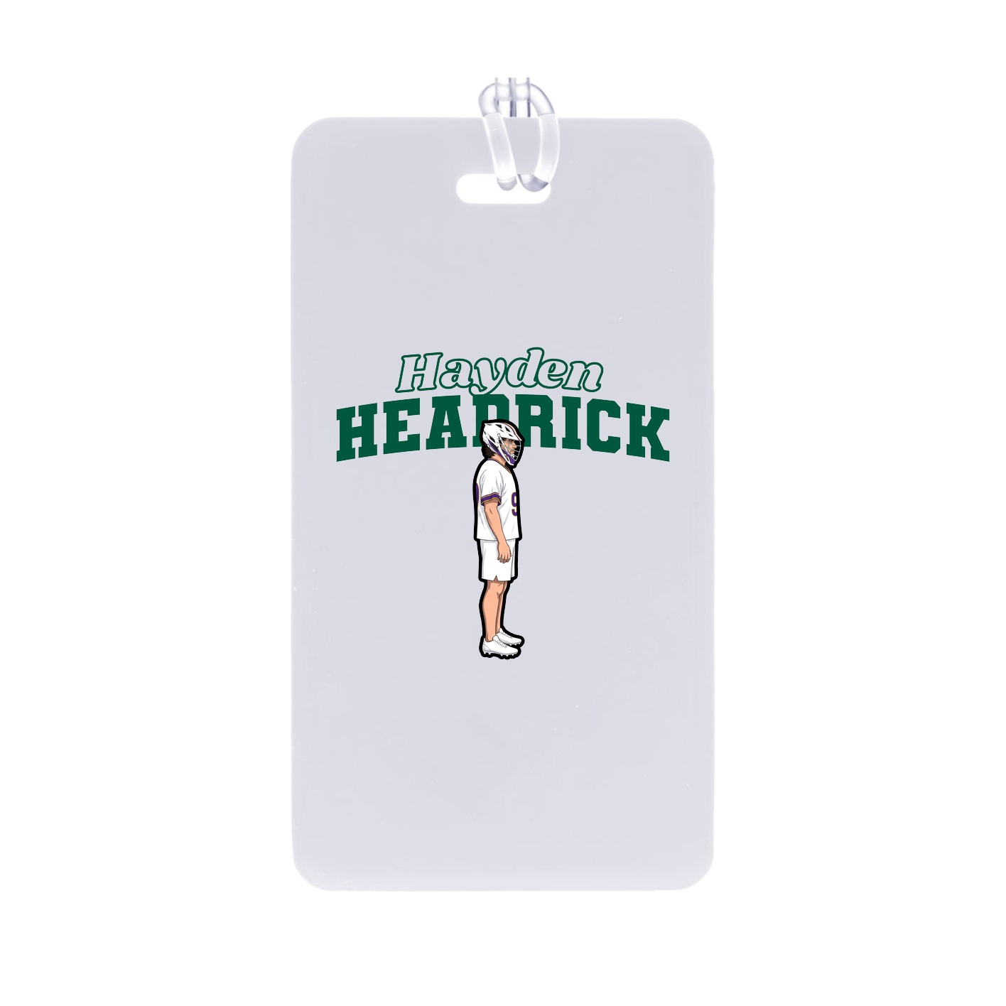 Bag Tag — Name Arch in Classic