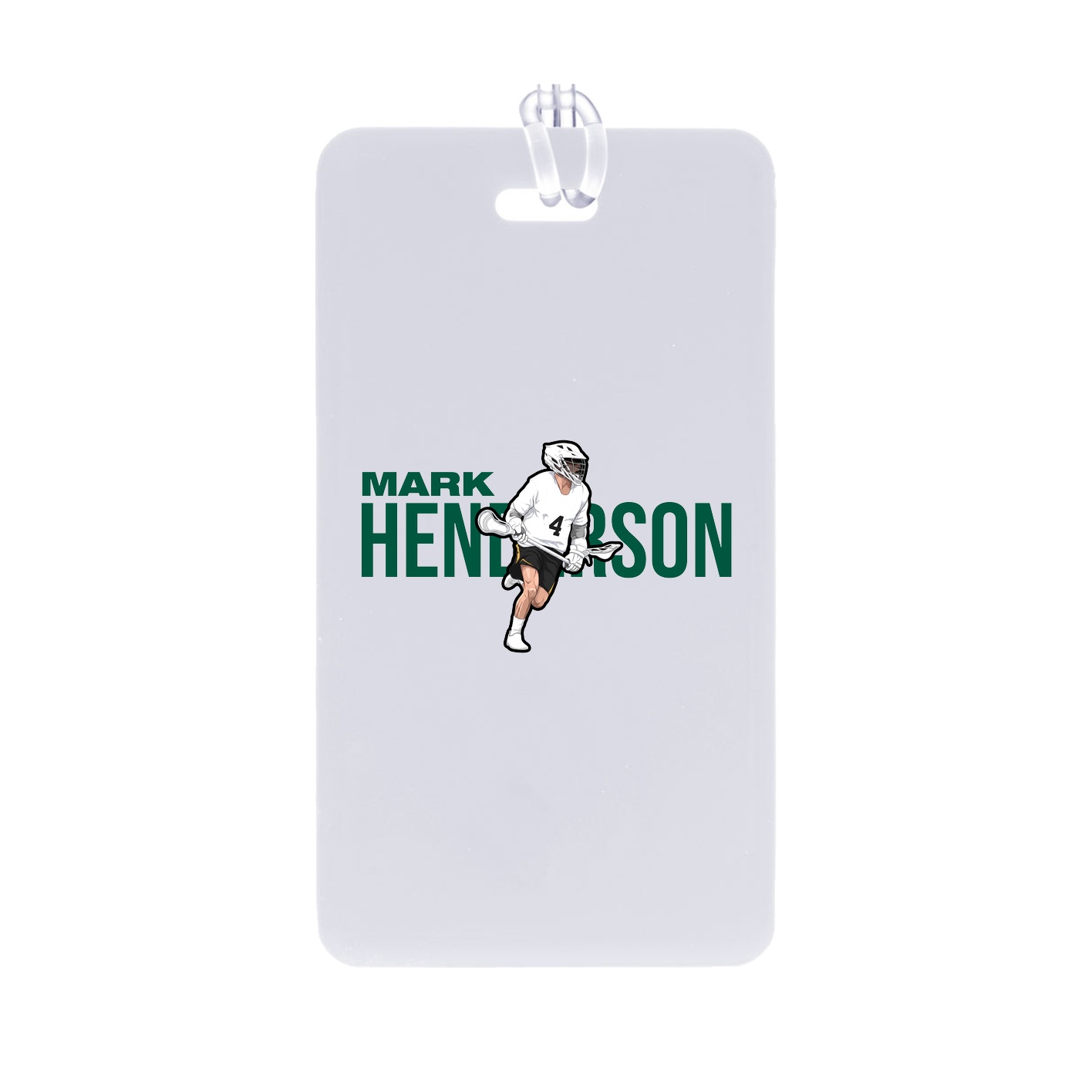 Bag Tag — Player Name in Classic
